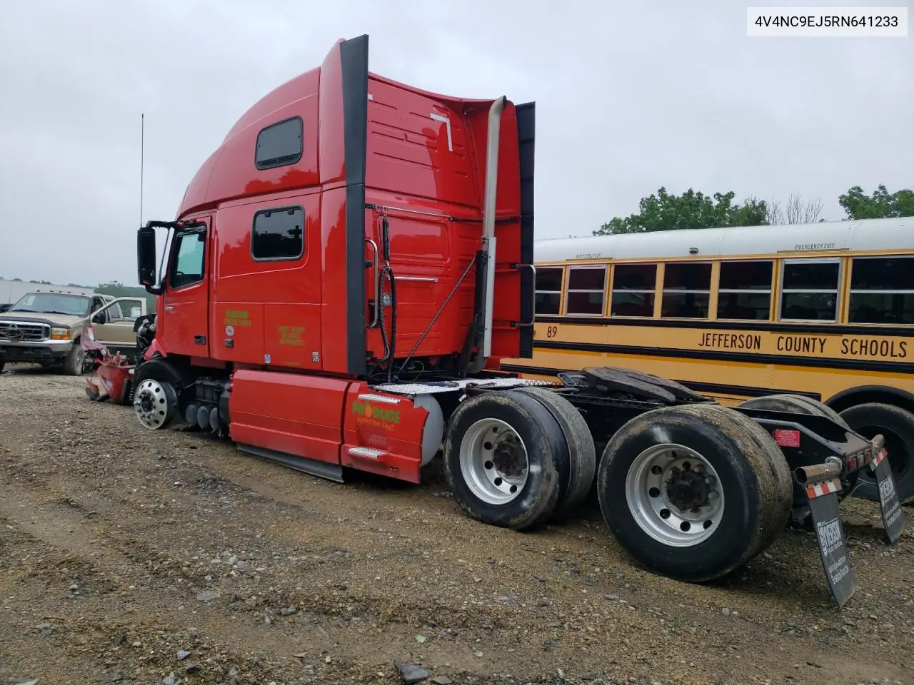 2024 Volvo Vn Vnl VIN: 4V4NC9EJ5RN641233 Lot: 62460075