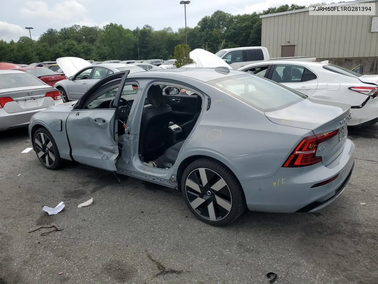 2024 Volvo S60 Plus VIN: 7JRH60FL1RG281394 Lot: 62720735