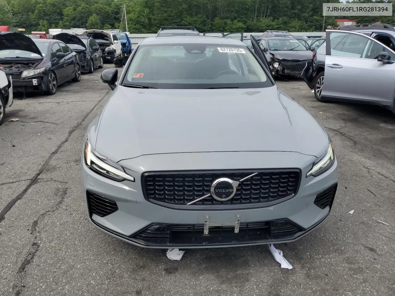 2024 Volvo S60 Plus VIN: 7JRH60FL1RG281394 Lot: 62720735