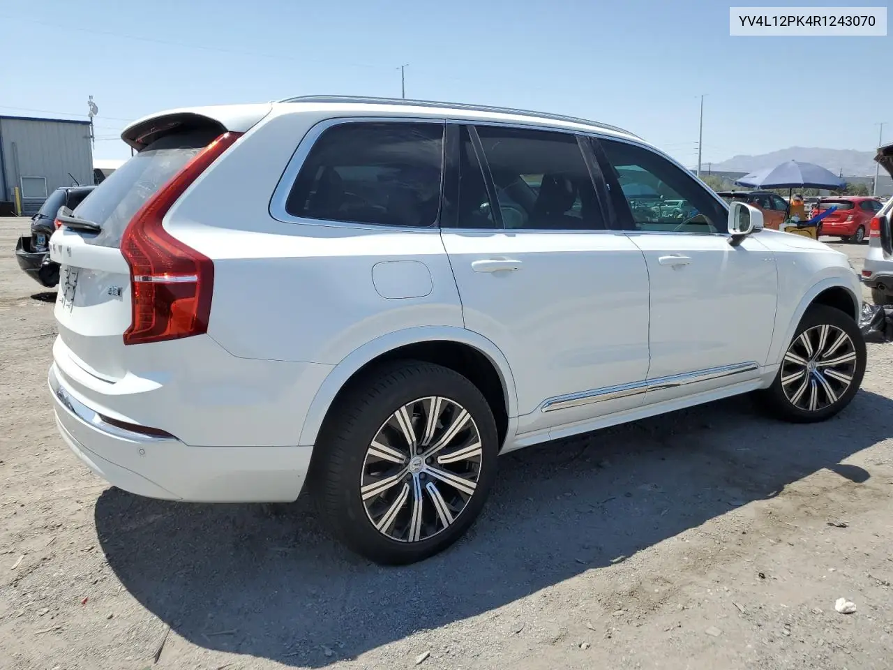 2024 Volvo Xc90 Core VIN: YV4L12PK4R1243070 Lot: 62787925