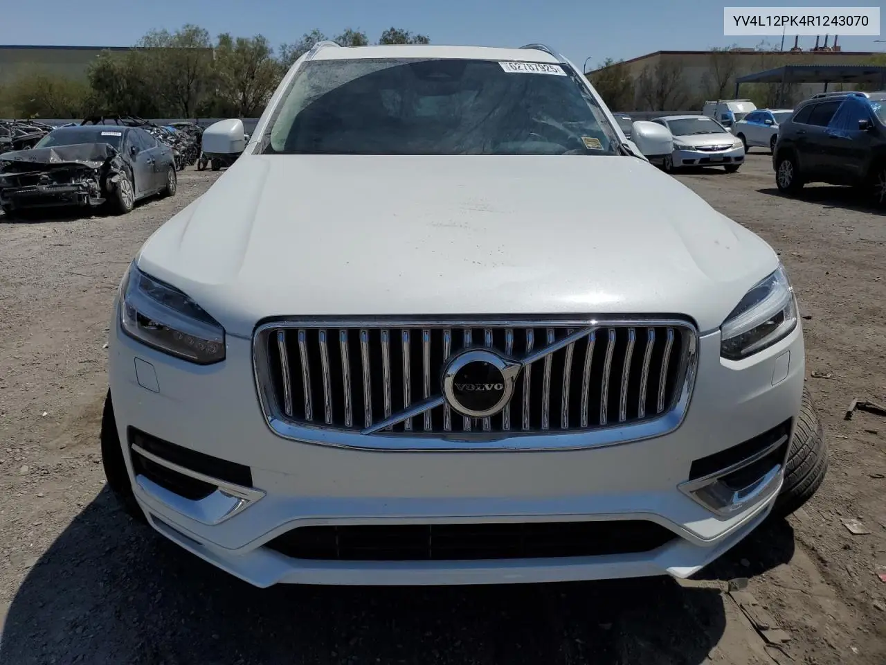 2024 Volvo Xc90 Core VIN: YV4L12PK4R1243070 Lot: 62787925