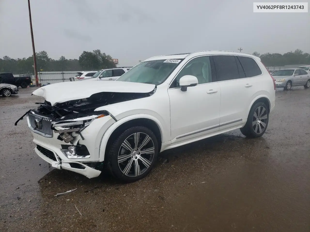 2024 Volvo Xc90 Ultimate VIN: YV4062PF8R1243743 Lot: 62845455