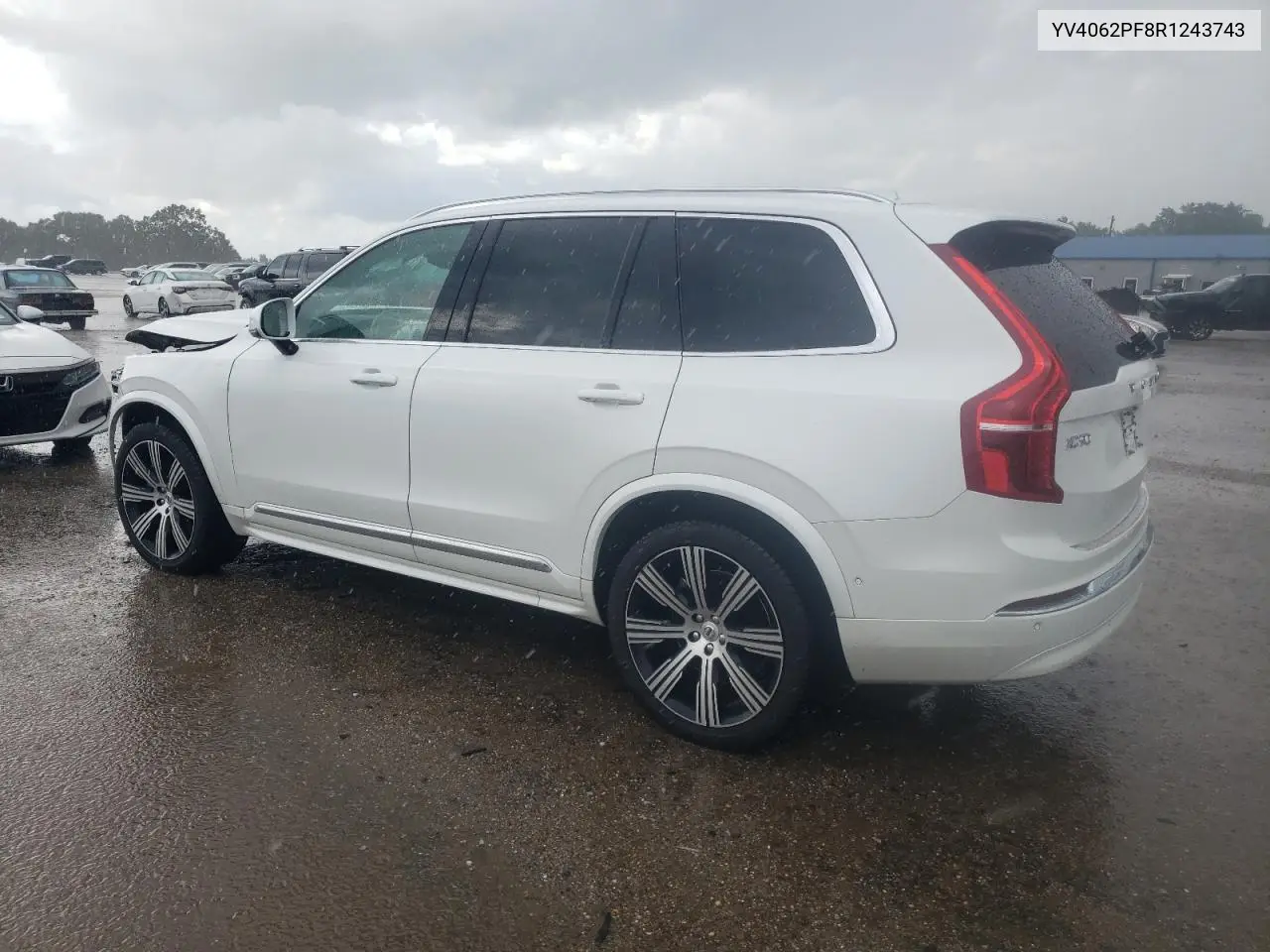2024 Volvo Xc90 Ultimate VIN: YV4062PF8R1243743 Lot: 62845455