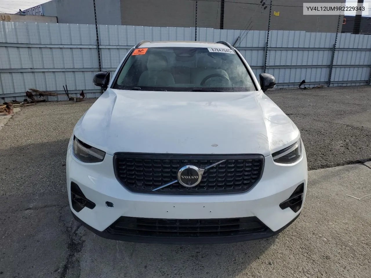 2024 Volvo Xc40 Ultimate VIN: YV4L12UM9R2229343 Lot: 87847045