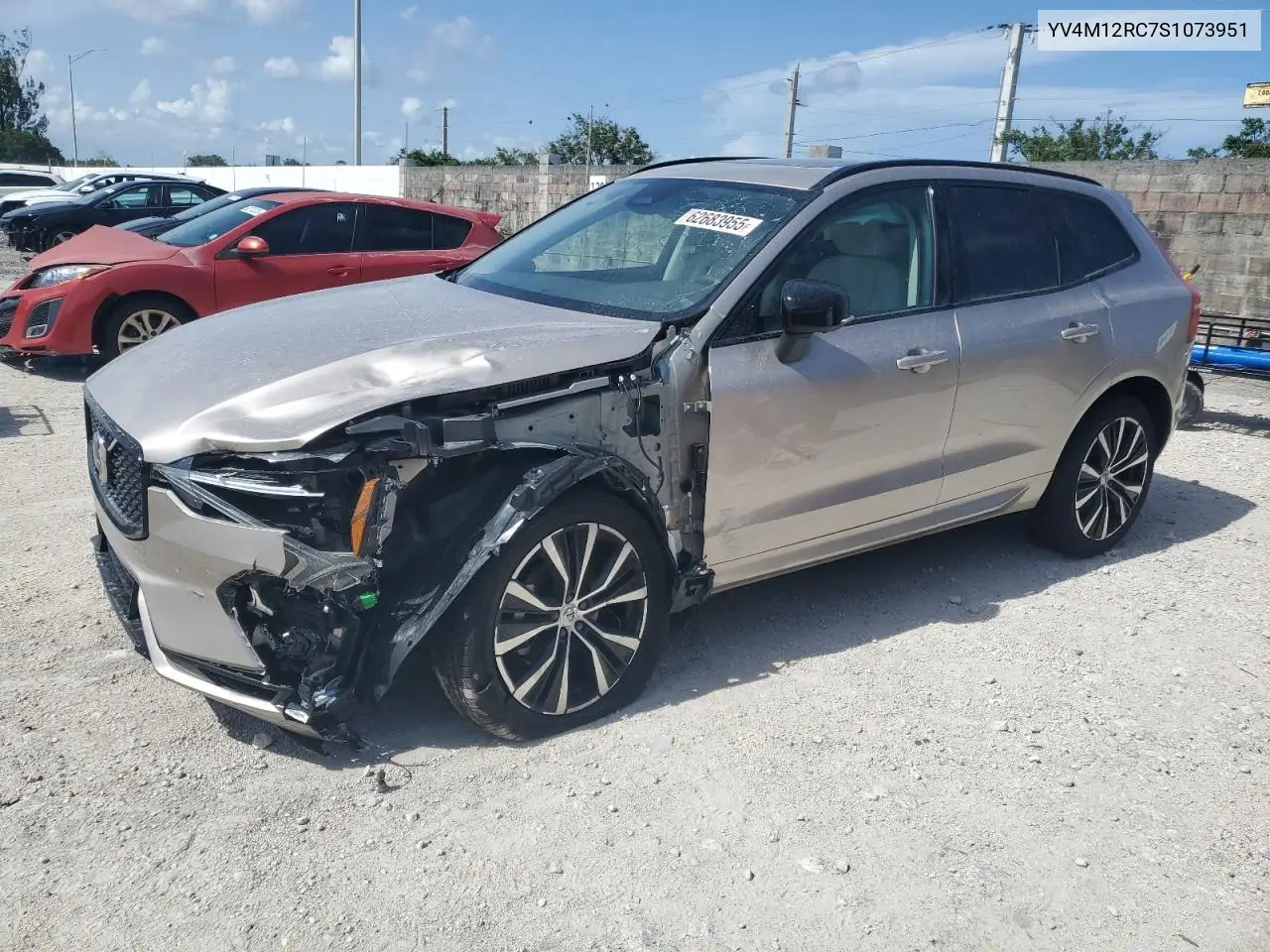 2025 Volvo Xc60 Plus VIN: YV4M12RC7S1073951 Lot: 62683955