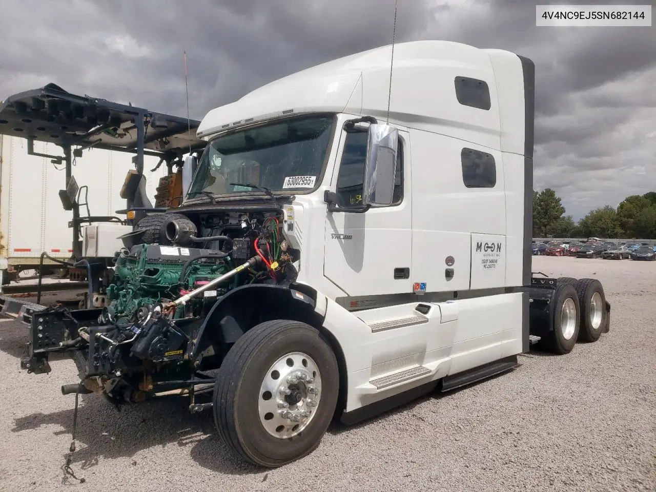 2025 Volvo Vn Vnl VIN: 4V4NC9EJ5SN682144 Lot: 63002955