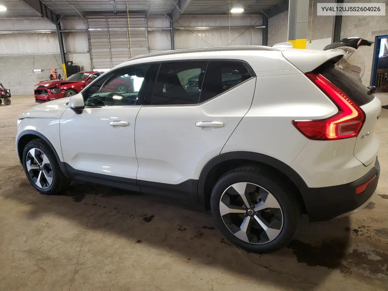 2025 Volvo Xc40 Core VIN: YV4L12UJ5S2604026 Lot: 63060135