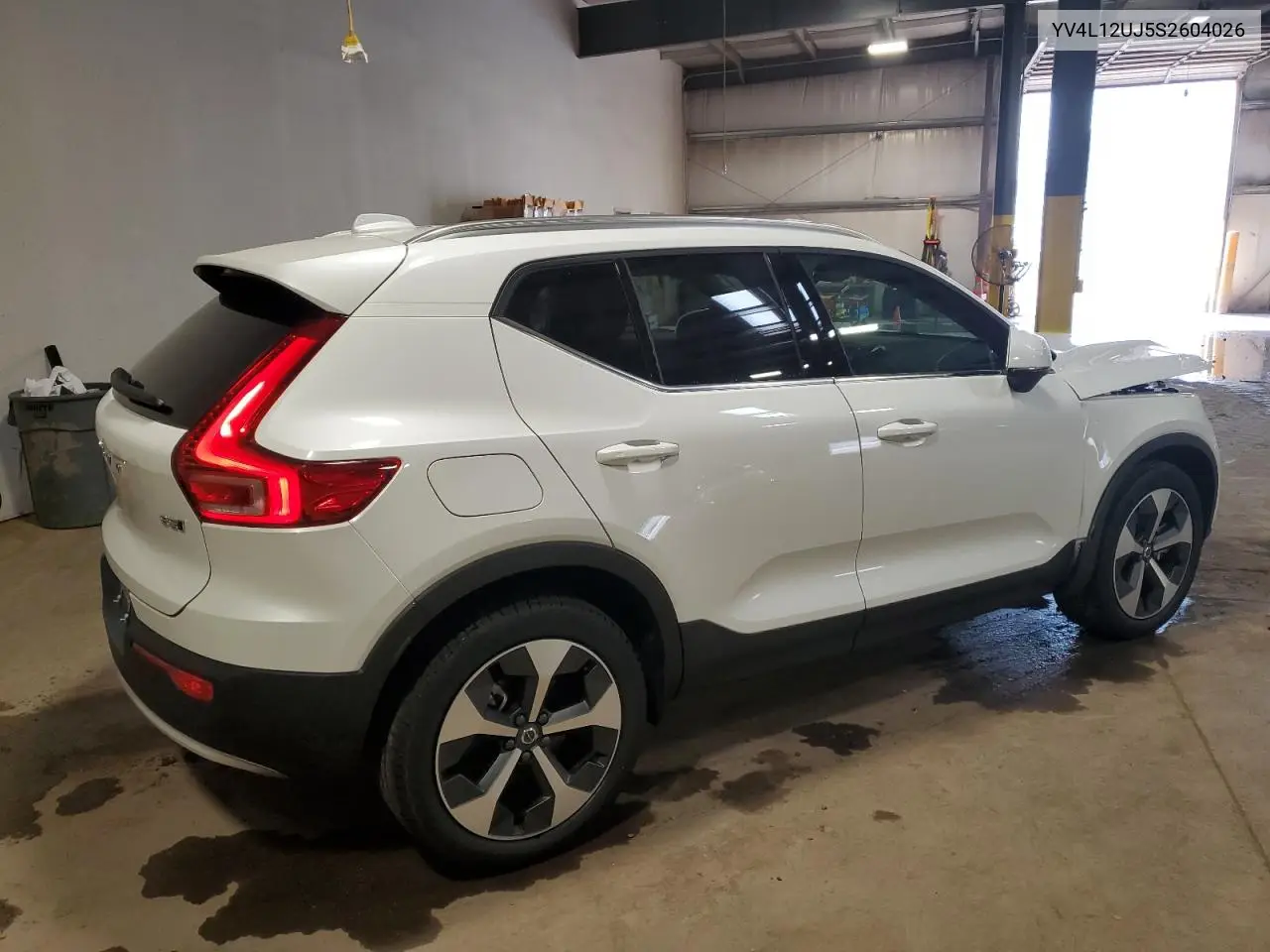 2025 Volvo Xc40 Core VIN: YV4L12UJ5S2604026 Lot: 63060135