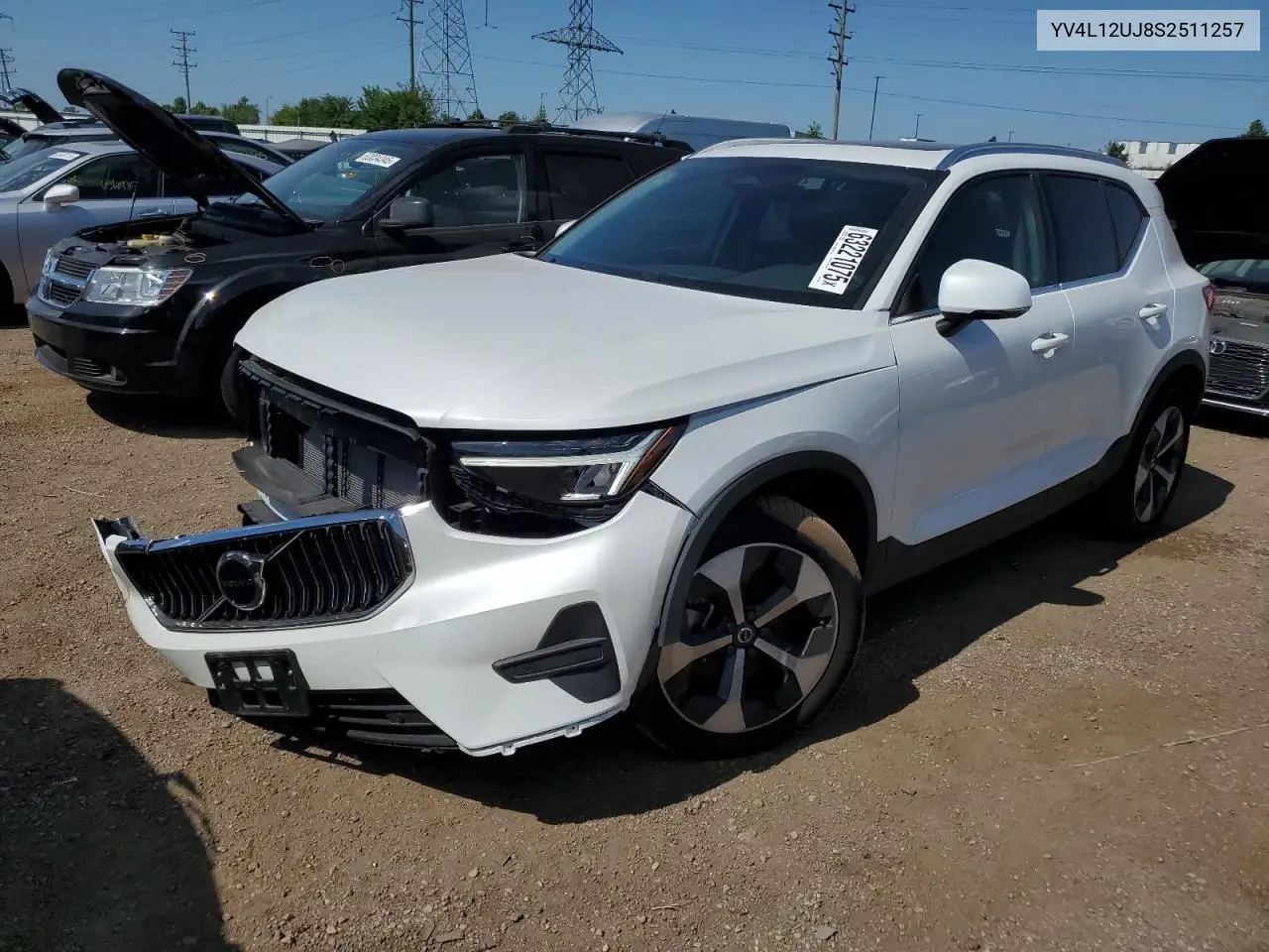 2025 Volvo Xc40 Core VIN: YV4L12UJ8S2511257 Lot: 63221075