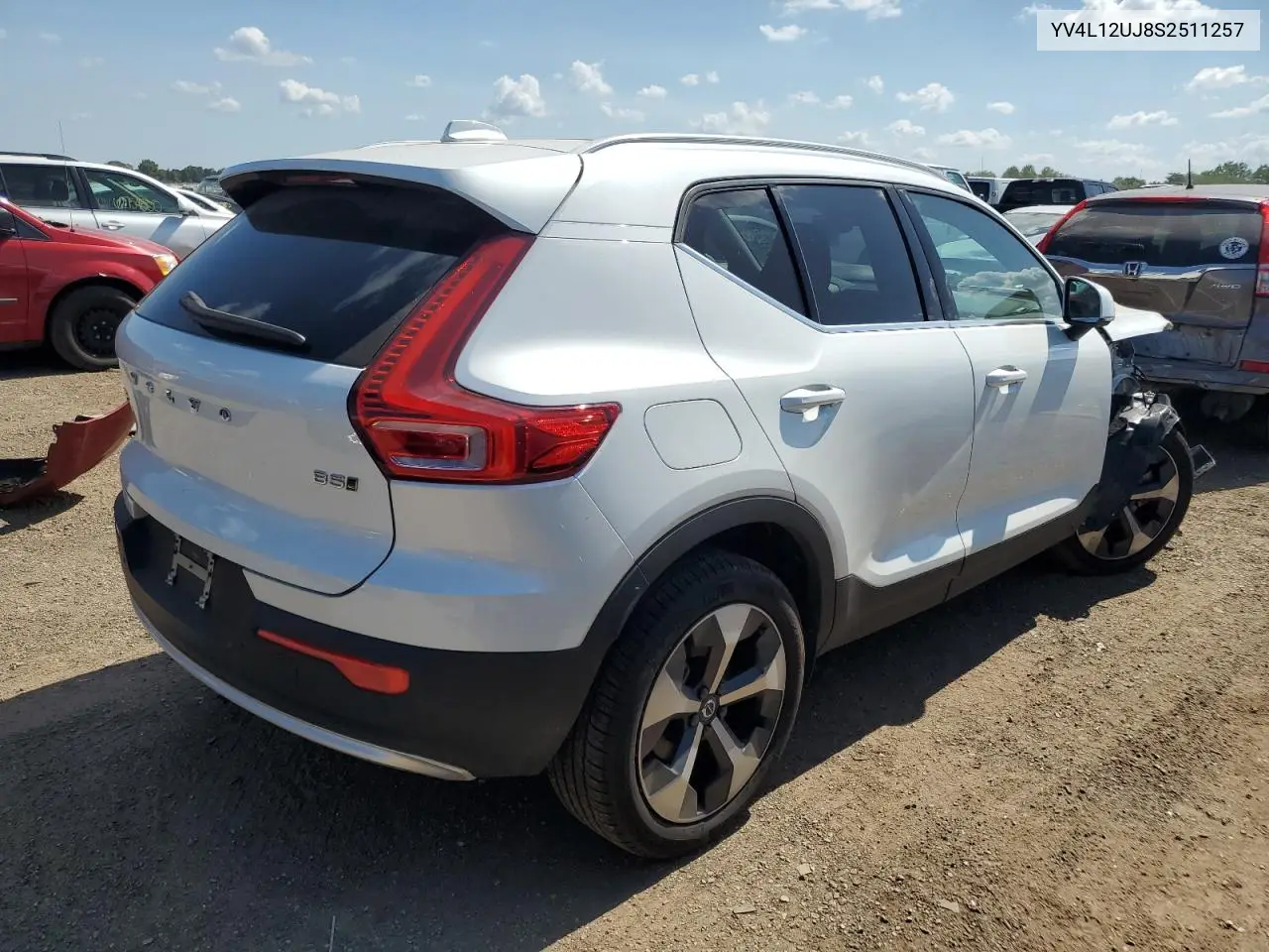 2025 Volvo Xc40 Core VIN: YV4L12UJ8S2511257 Lot: 63221075