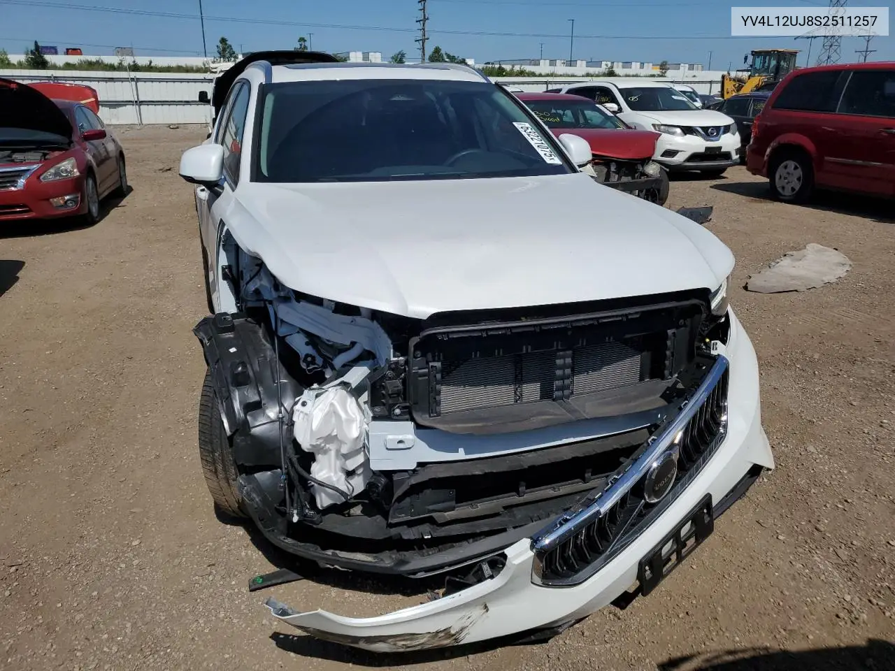 2025 Volvo Xc40 Core VIN: YV4L12UJ8S2511257 Lot: 63221075