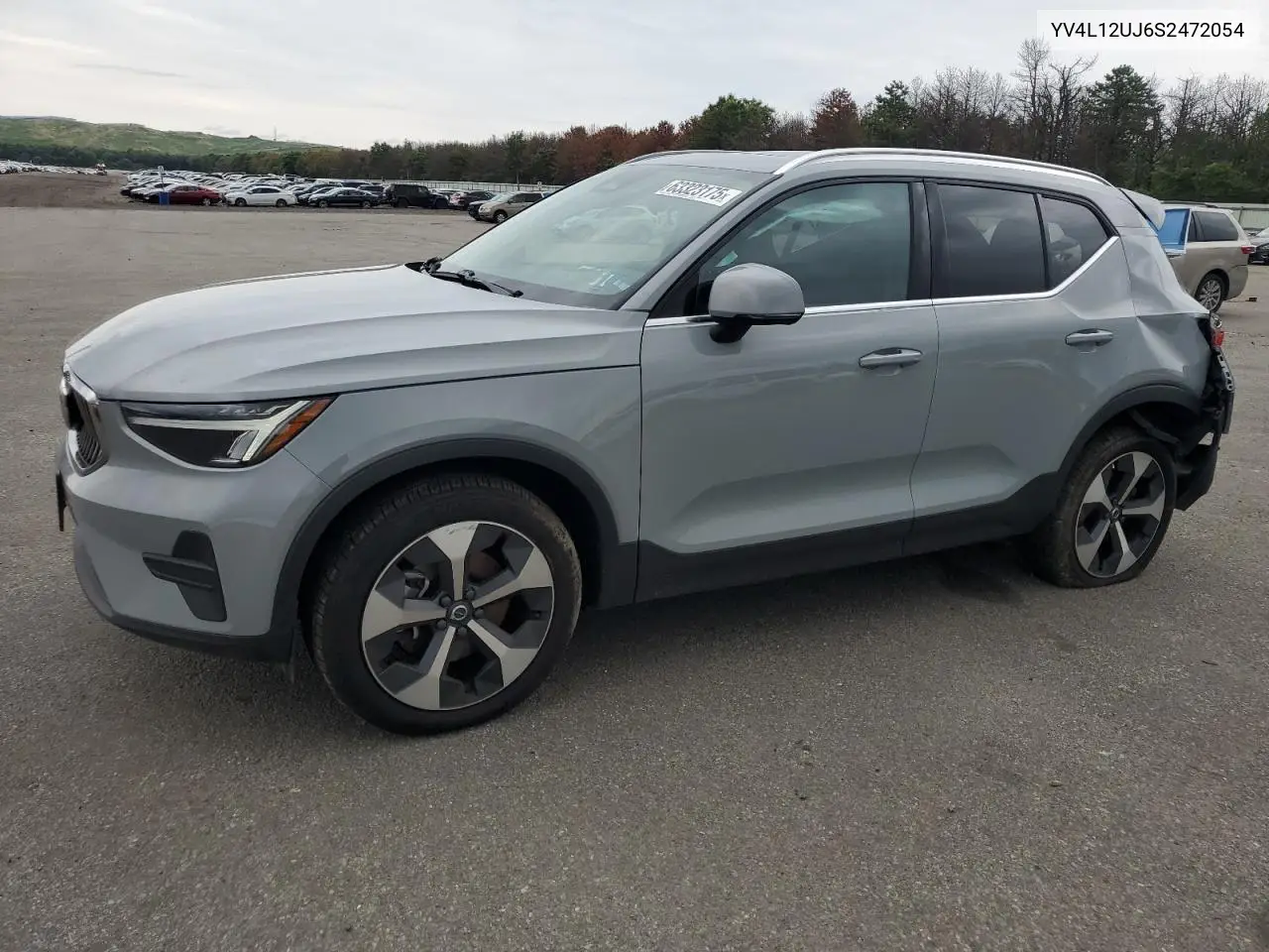 2025 Volvo Xc40 Core VIN: YV4L12UJ6S2472054 Lot: 63323175
