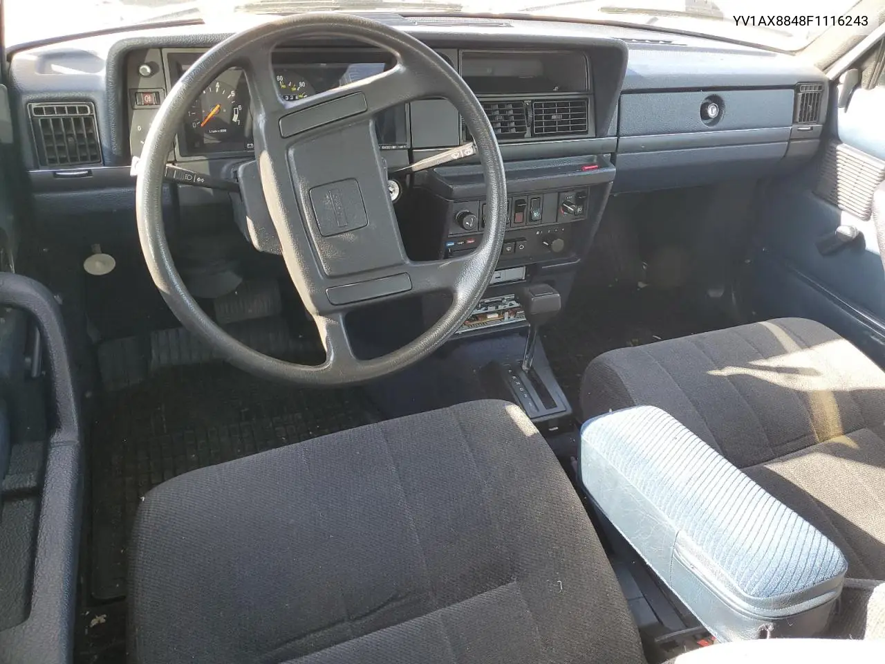 1985 Volvo 244 Dl VIN: YV1AX8848F1116243 Lot: 57331255