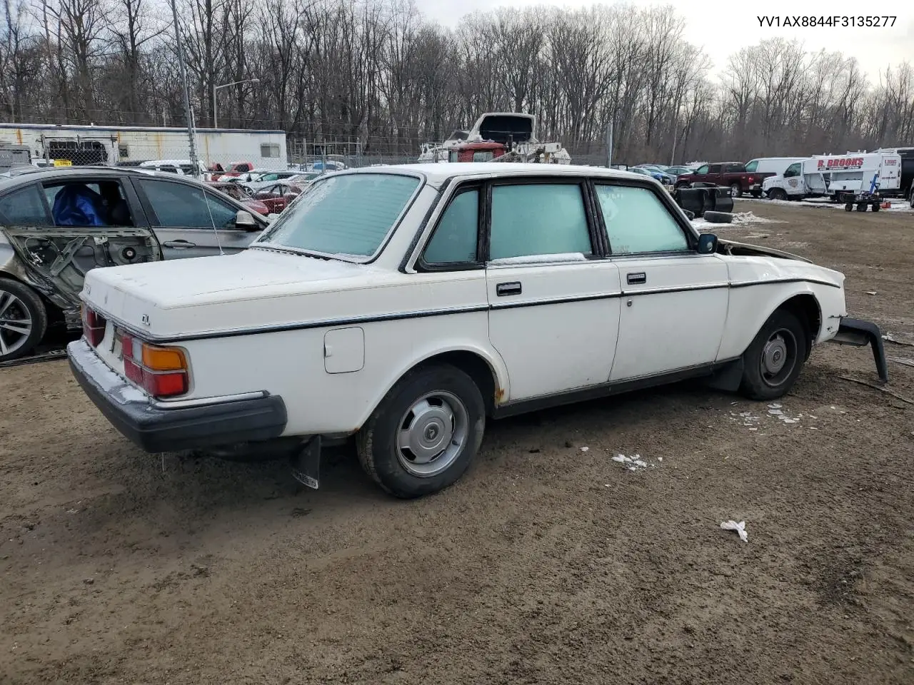 1985 Volvo 244 Dl VIN: YV1AX8844F3135277 Lot: 87470744