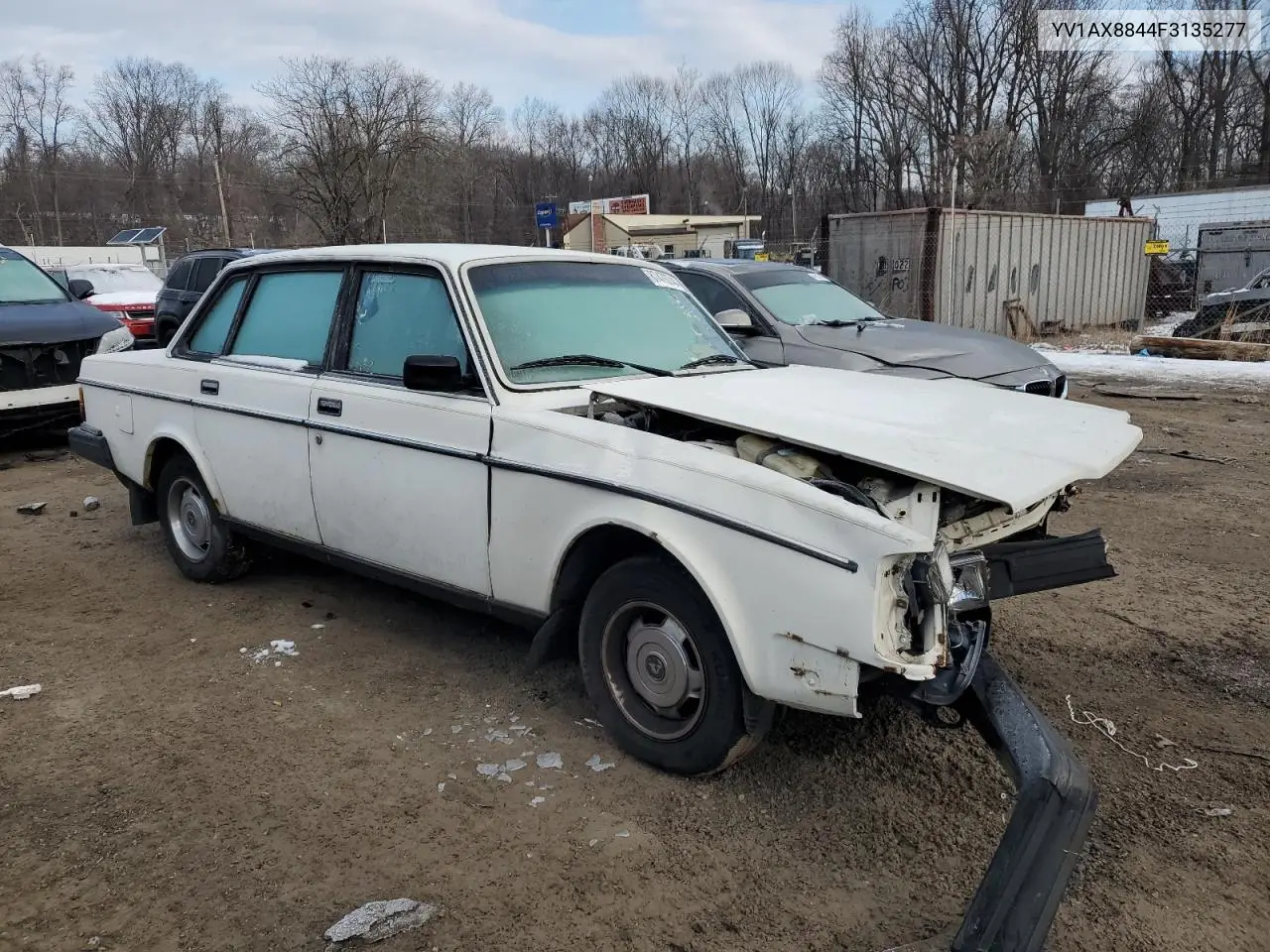 1985 Volvo 244 Dl VIN: YV1AX8844F3135277 Lot: 87470744
