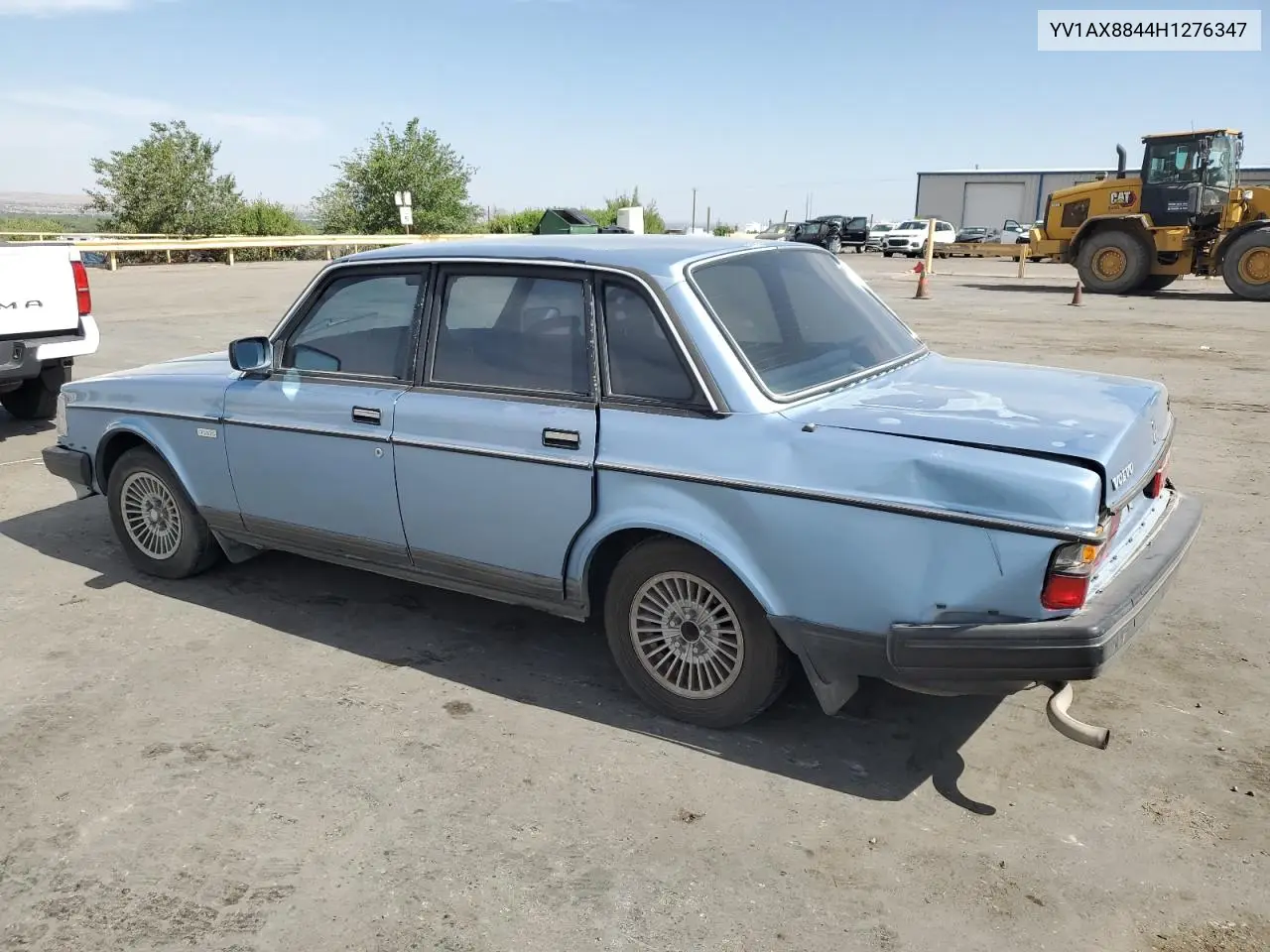 1987 Volvo 244 Dl VIN: YV1AX8844H1276347 Lot: 58782555