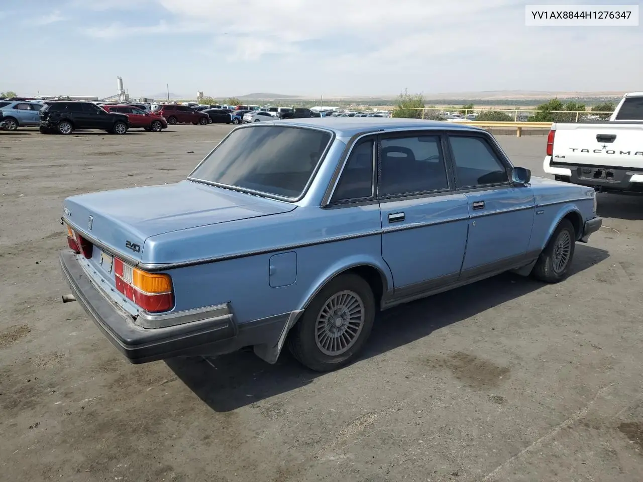 1987 Volvo 244 Dl VIN: YV1AX8844H1276347 Lot: 58782555