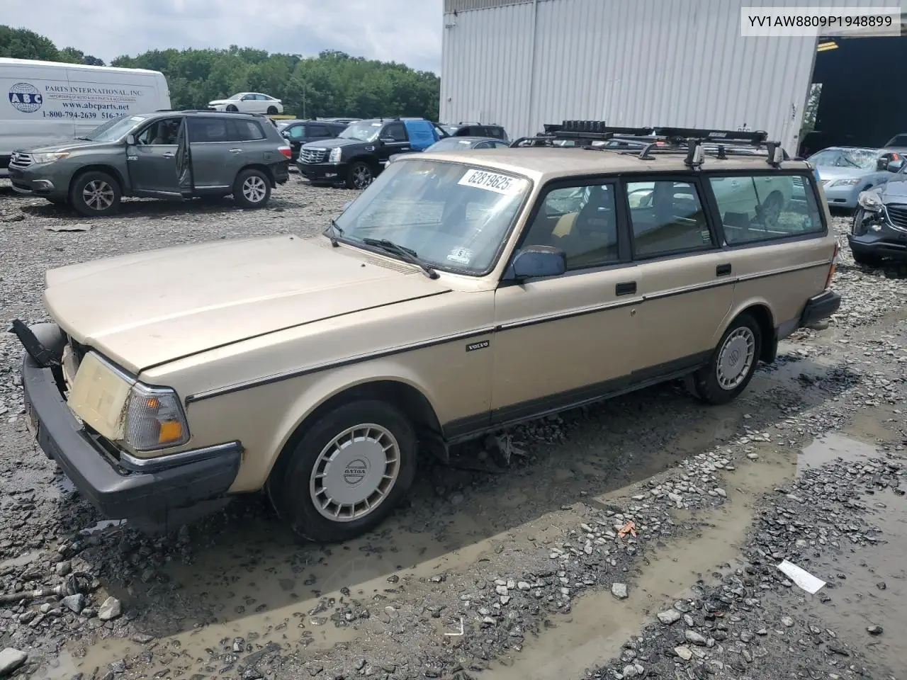1993 Volvo 240 VIN: YV1AW8809P1948899 Lot: 62819625
