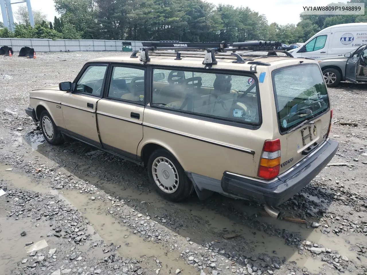 1993 Volvo 240 VIN: YV1AW8809P1948899 Lot: 62819625