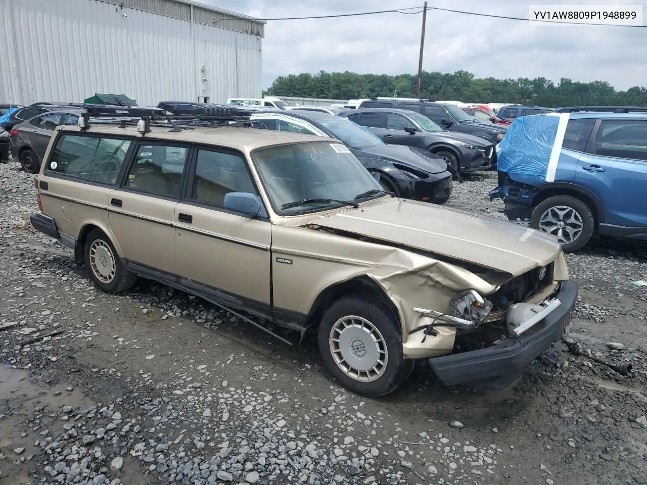1993 Volvo 240 VIN: YV1AW8809P1948899 Lot: 62819625