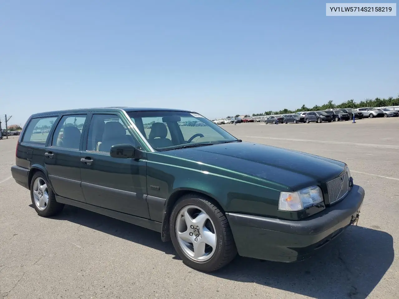 1995 Volvo 850 VIN: YV1LW5714S2158219 Lot: 58787695