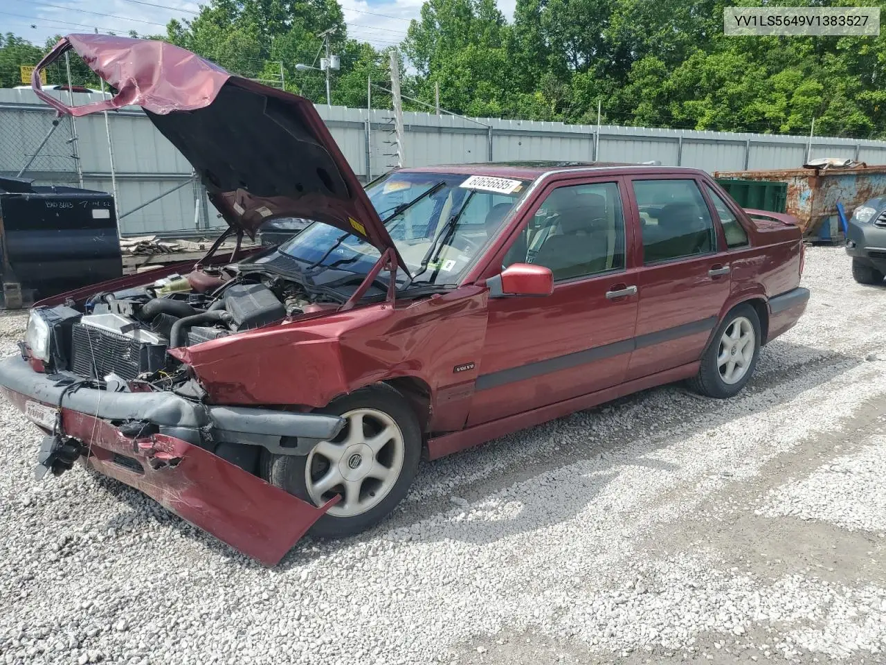 1997 Volvo 850 Glt VIN: YV1LS5649V1383527 Lot: 60656685