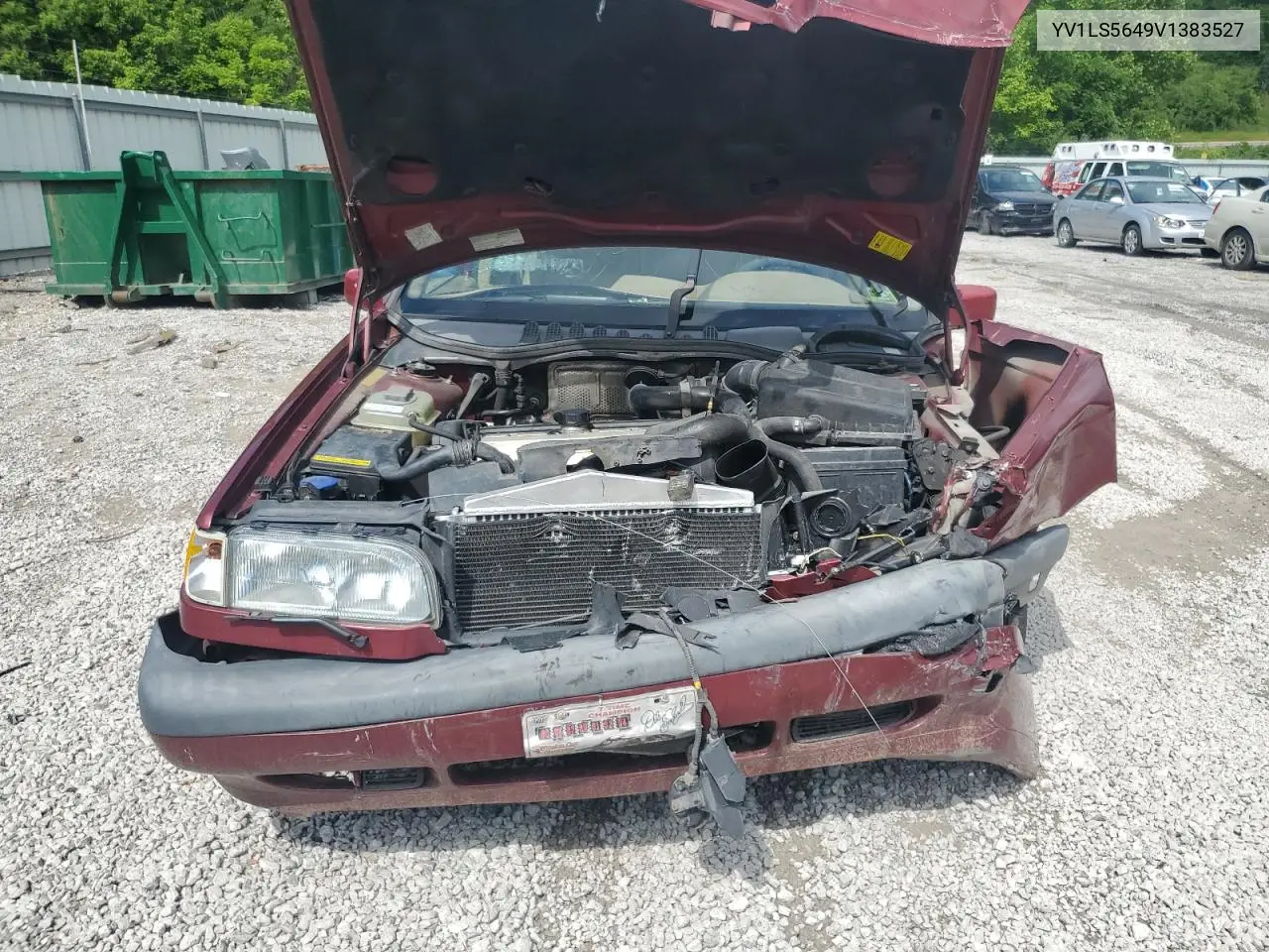 1997 Volvo 850 Glt VIN: YV1LS5649V1383527 Lot: 60656685