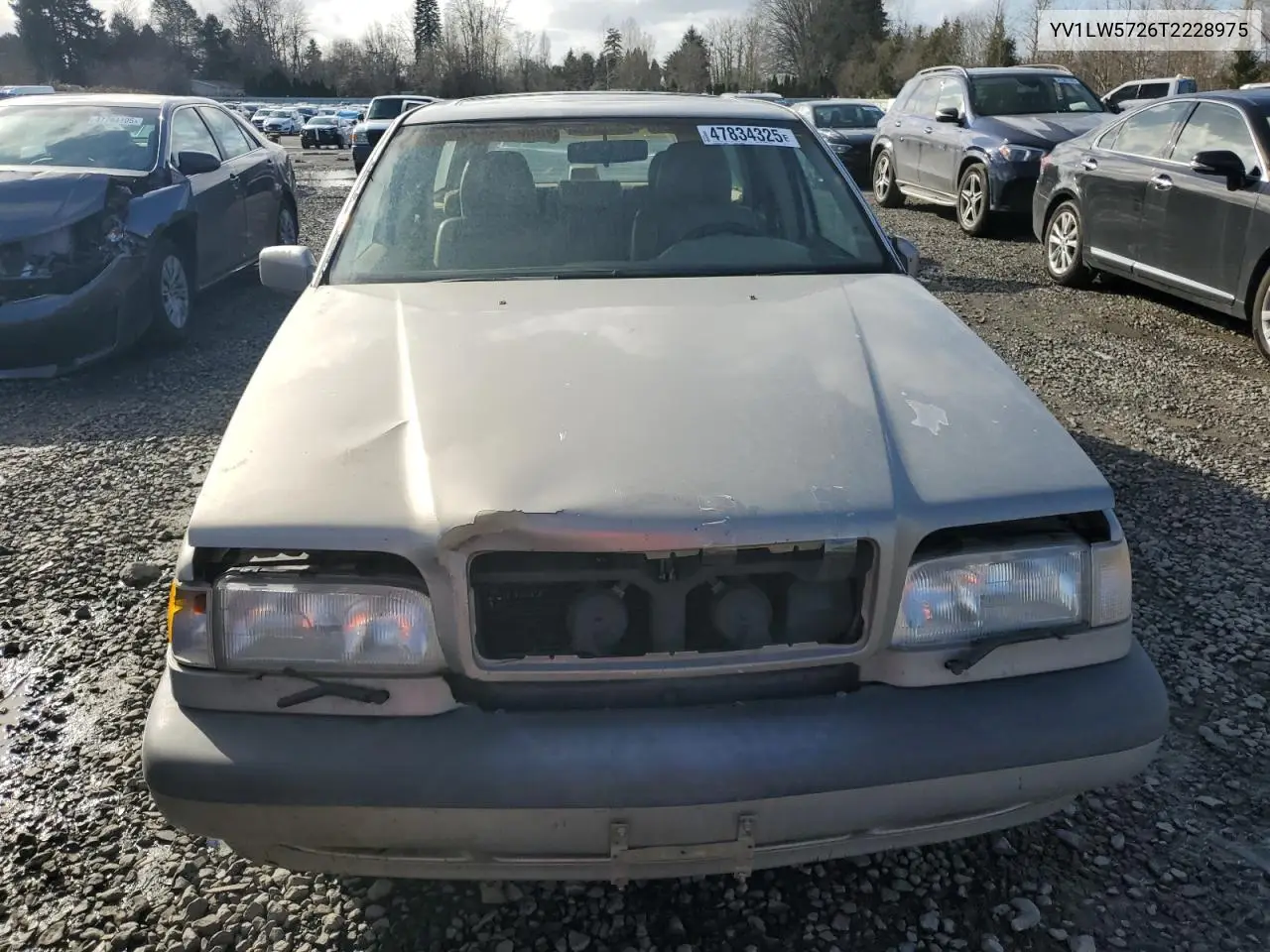 1996 Volvo 850 VIN: YV1LW5726T2228975 Lot: 47834325