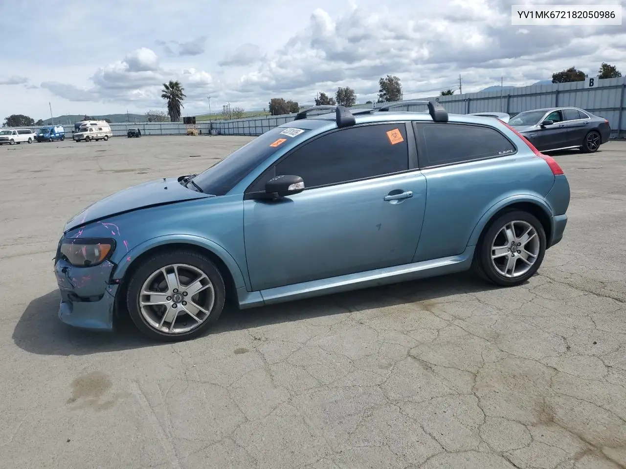 2008 Volvo C30 T5 VIN: YV1MK672182050986 Lot: 52381835