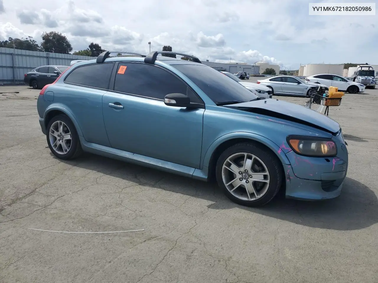 2008 Volvo C30 T5 VIN: YV1MK672182050986 Lot: 52381835