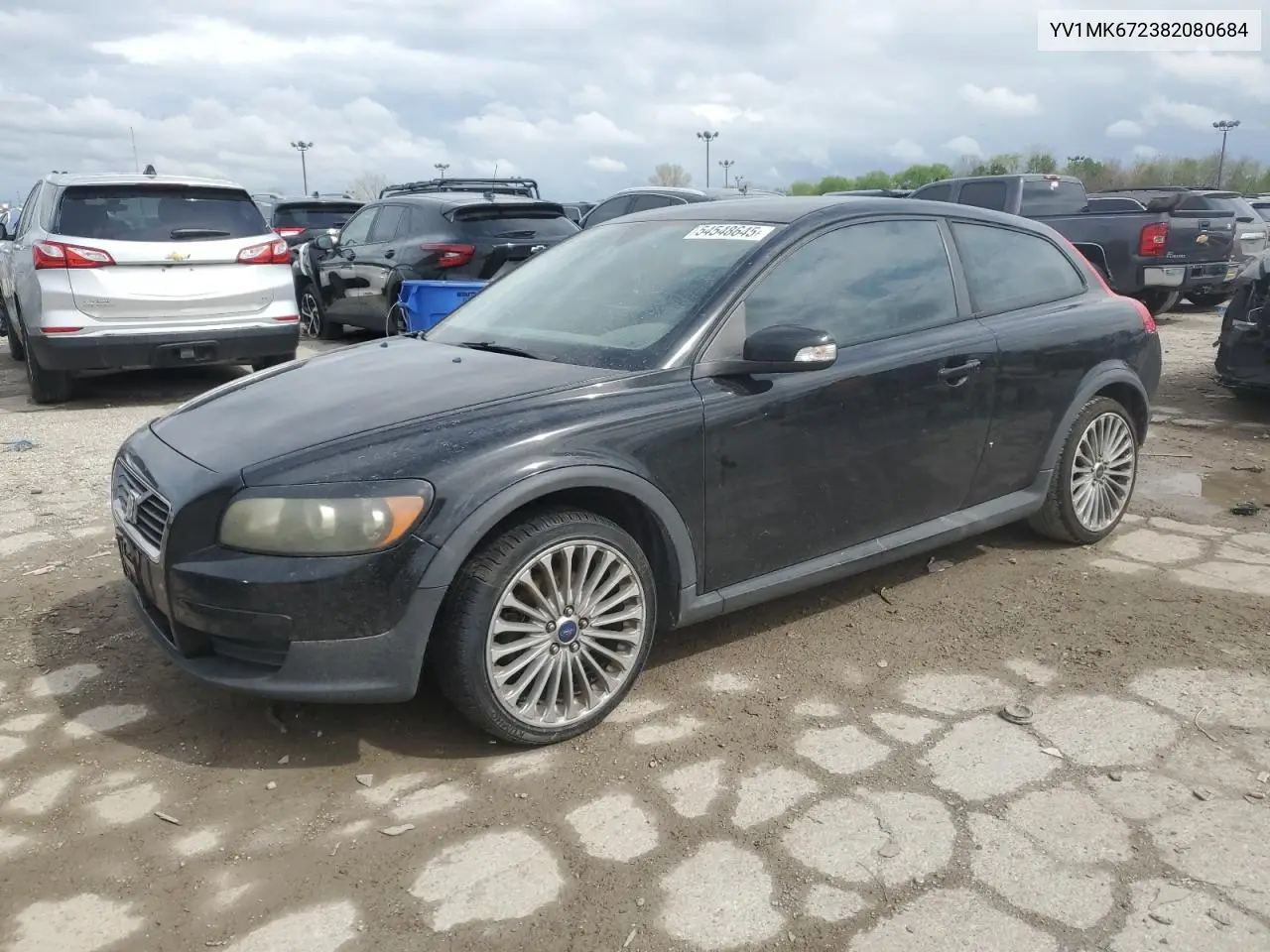 2008 Volvo C30 T5 VIN: YV1MK672382080684 Lot: 54548645
