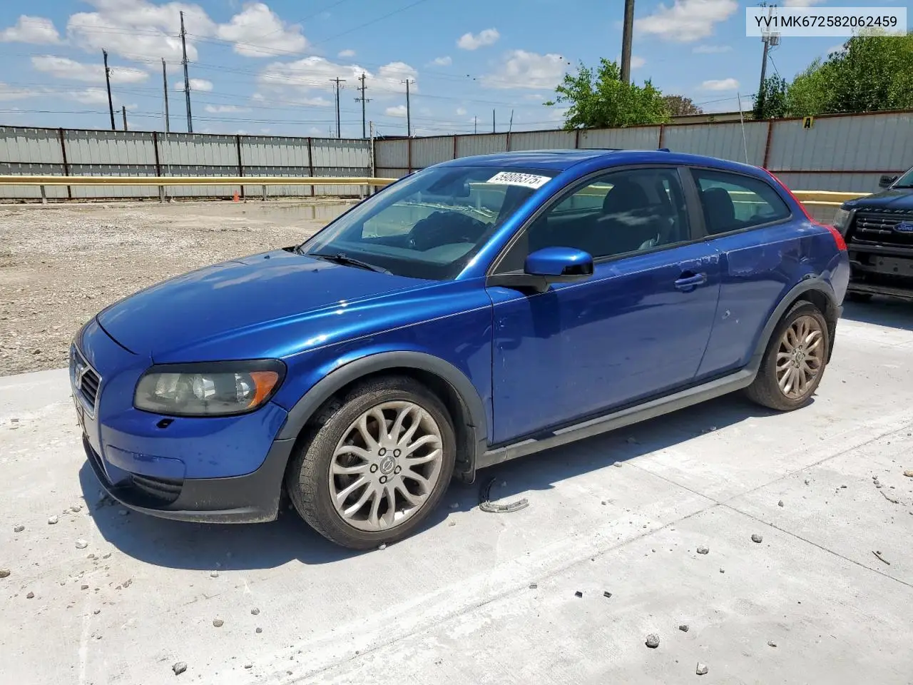 2008 Volvo C30 T5 VIN: YV1MK672582062459 Lot: 59806375