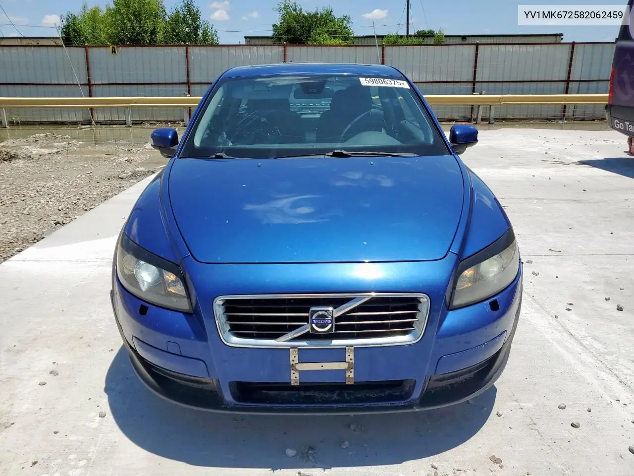 2008 Volvo C30 T5 VIN: YV1MK672582062459 Lot: 59806375