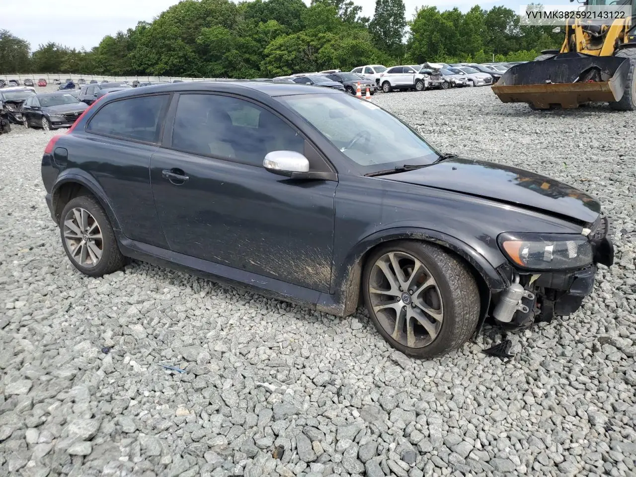 2009 Volvo C30 2.4I VIN: YV1MK382592143122 Lot: 58061275