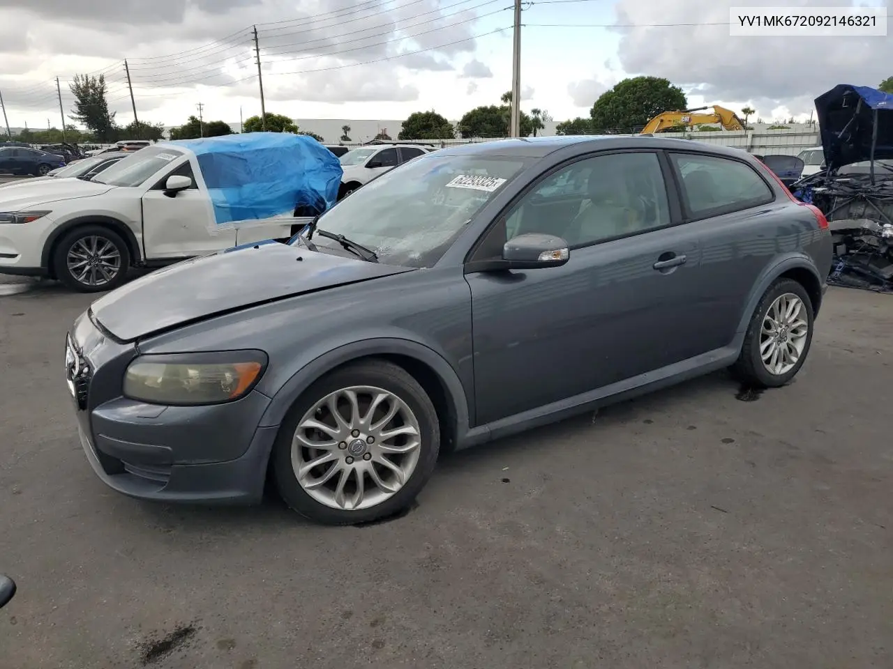 2009 Volvo C30 T5 VIN: YV1MK672092146321 Lot: 62293325