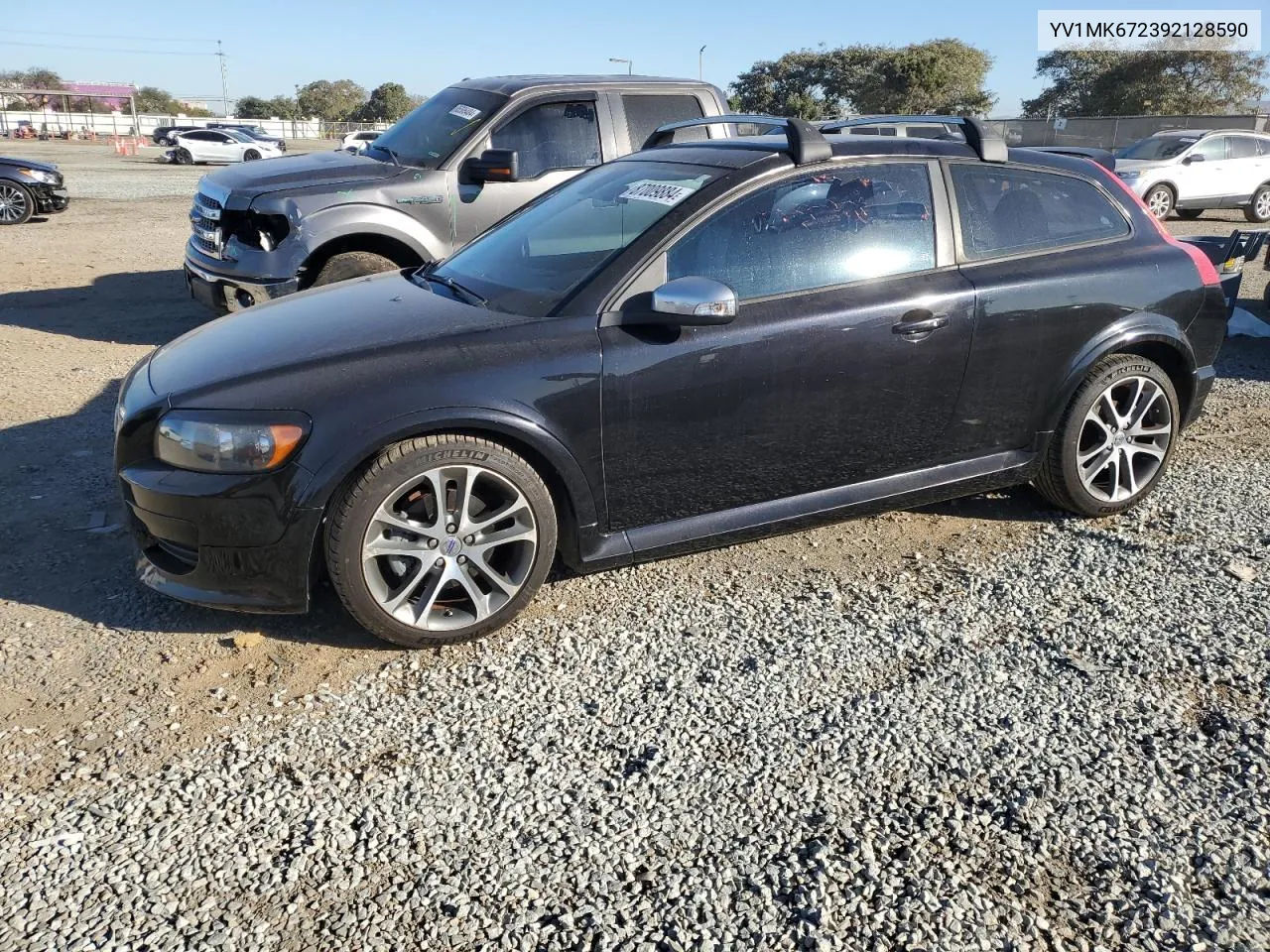 2009 Volvo C30 T5 VIN: YV1MK672392128590 Lot: 87009884
