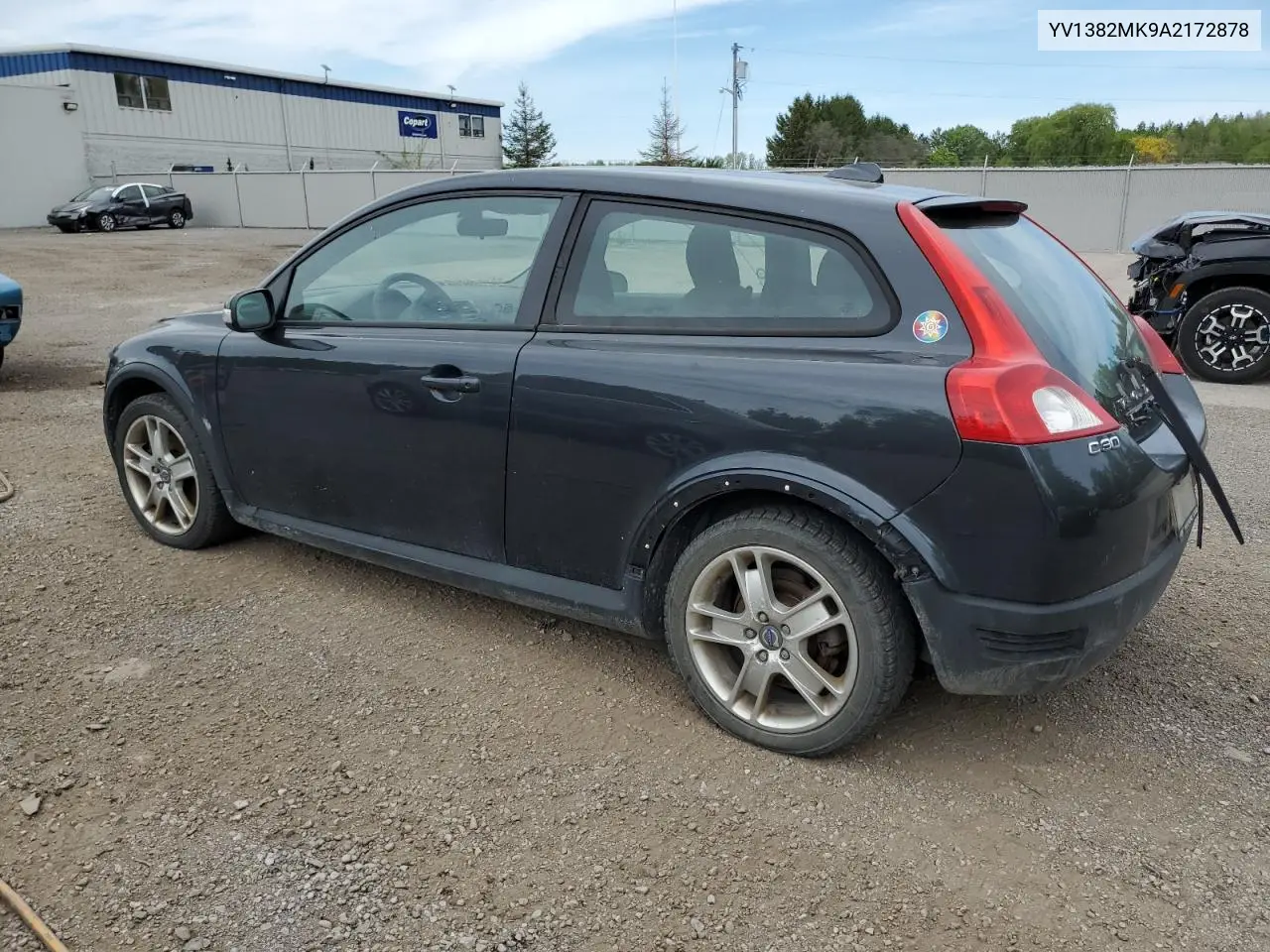 2010 Volvo C30 2.4I VIN: YV1382MK9A2172878 Lot: 58370375