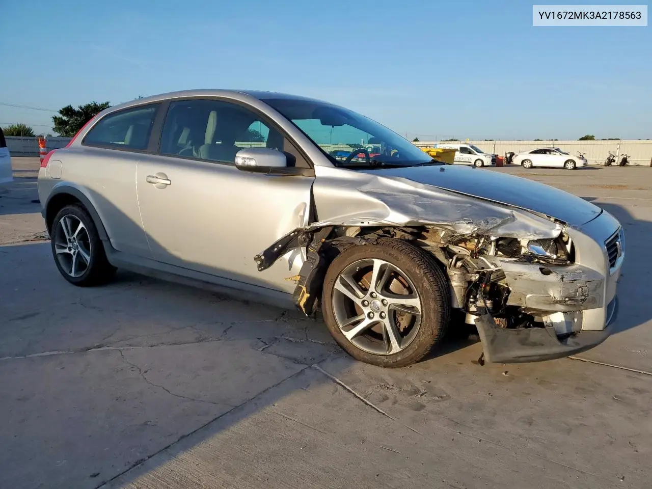 2010 Volvo C30 T5 VIN: YV1672MK3A2178563 Lot: 62489955