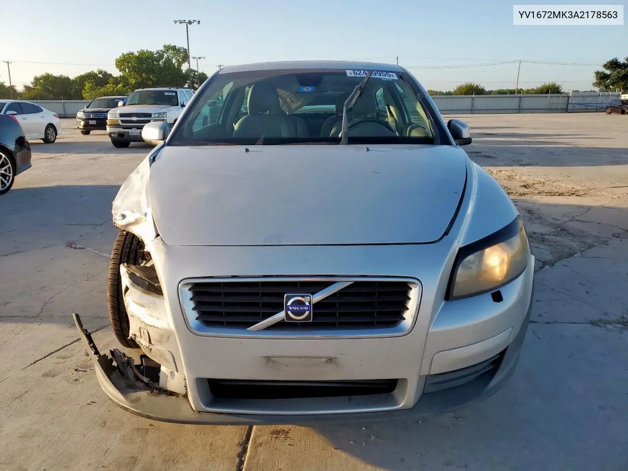 2010 Volvo C30 T5 VIN: YV1672MK3A2178563 Lot: 62489955
