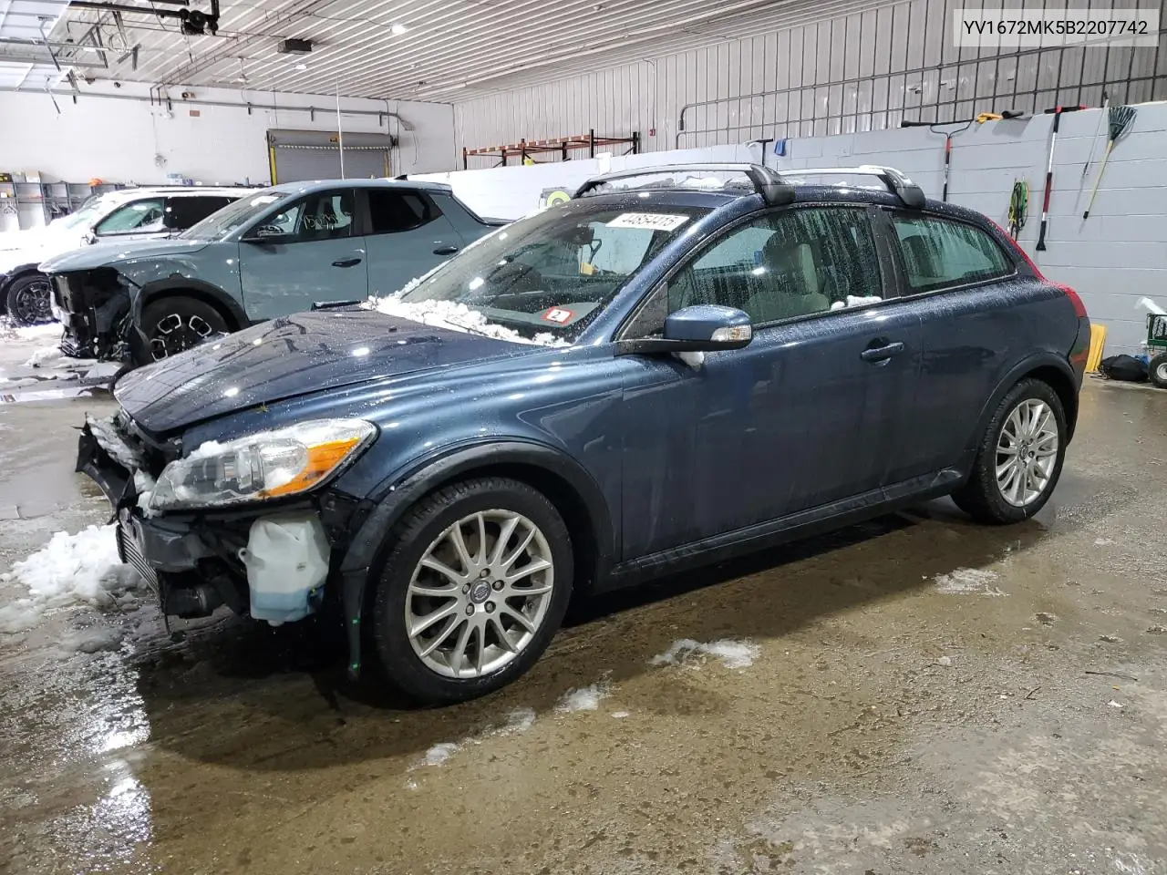 2011 Volvo C30 T5 VIN: YV1672MK5B2207742 Lot: 44854415