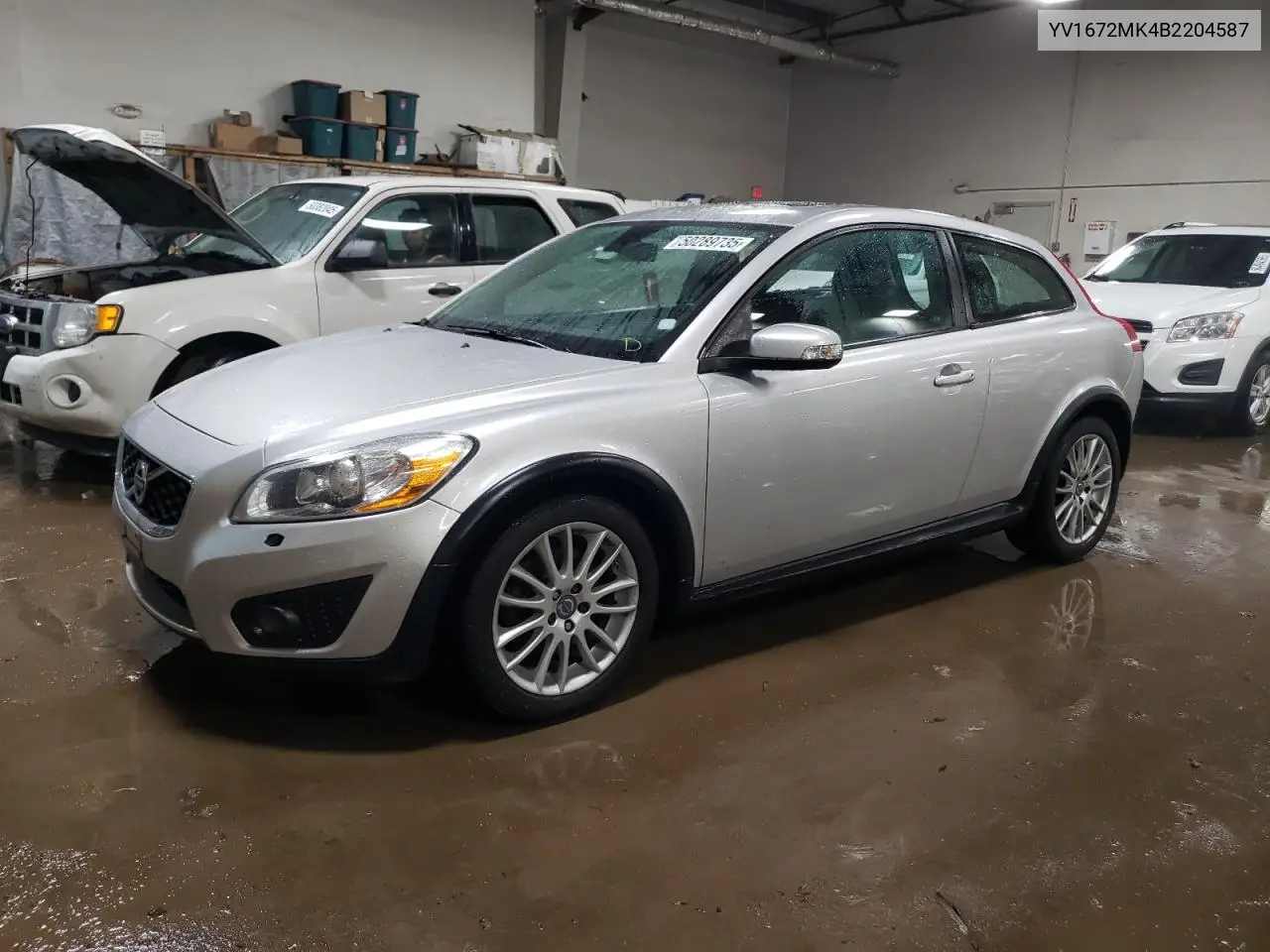 2011 Volvo C30 T5 VIN: YV1672MK4B2204587 Lot: 50289735
