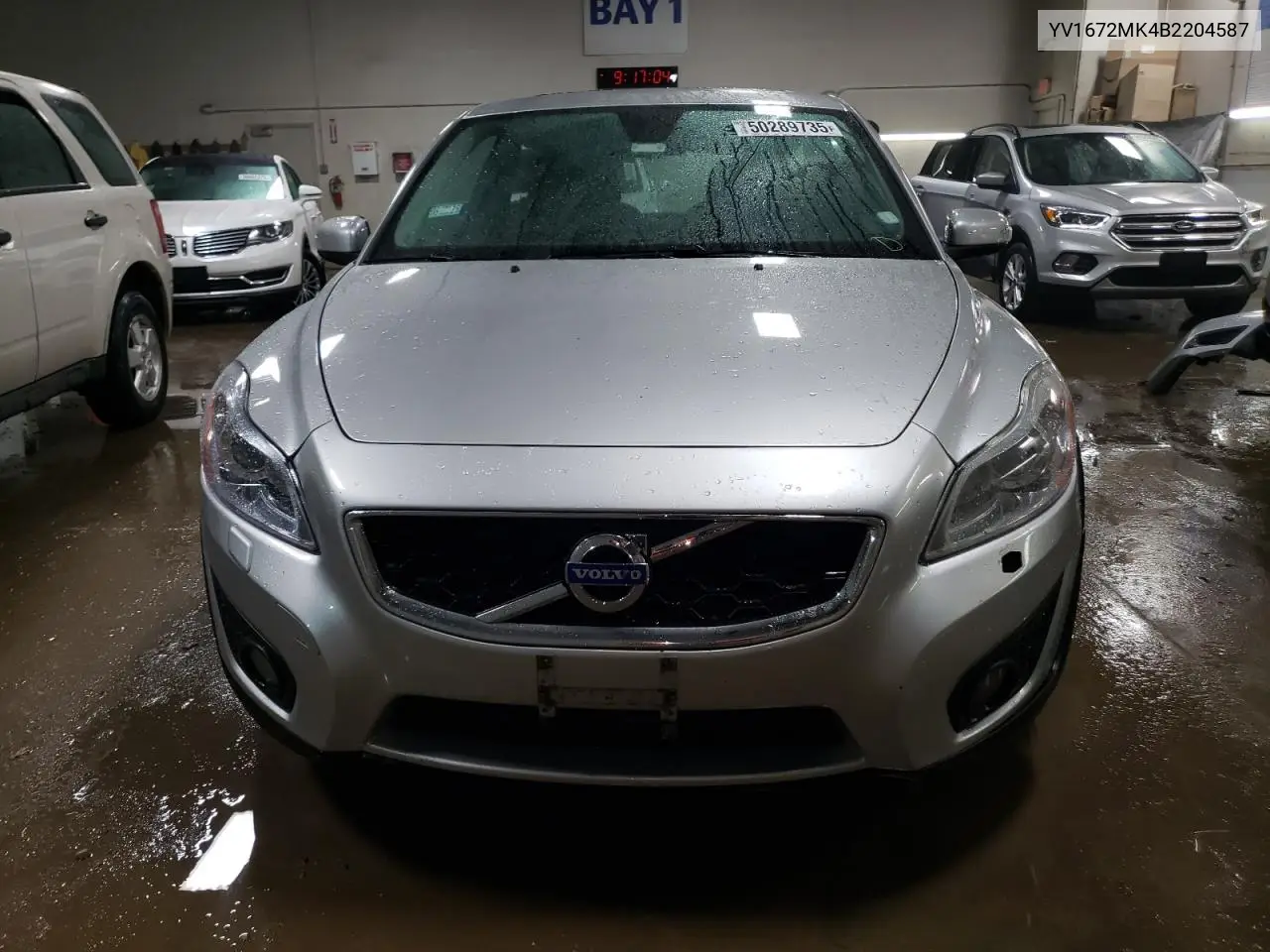 2011 Volvo C30 T5 VIN: YV1672MK4B2204587 Lot: 50289735