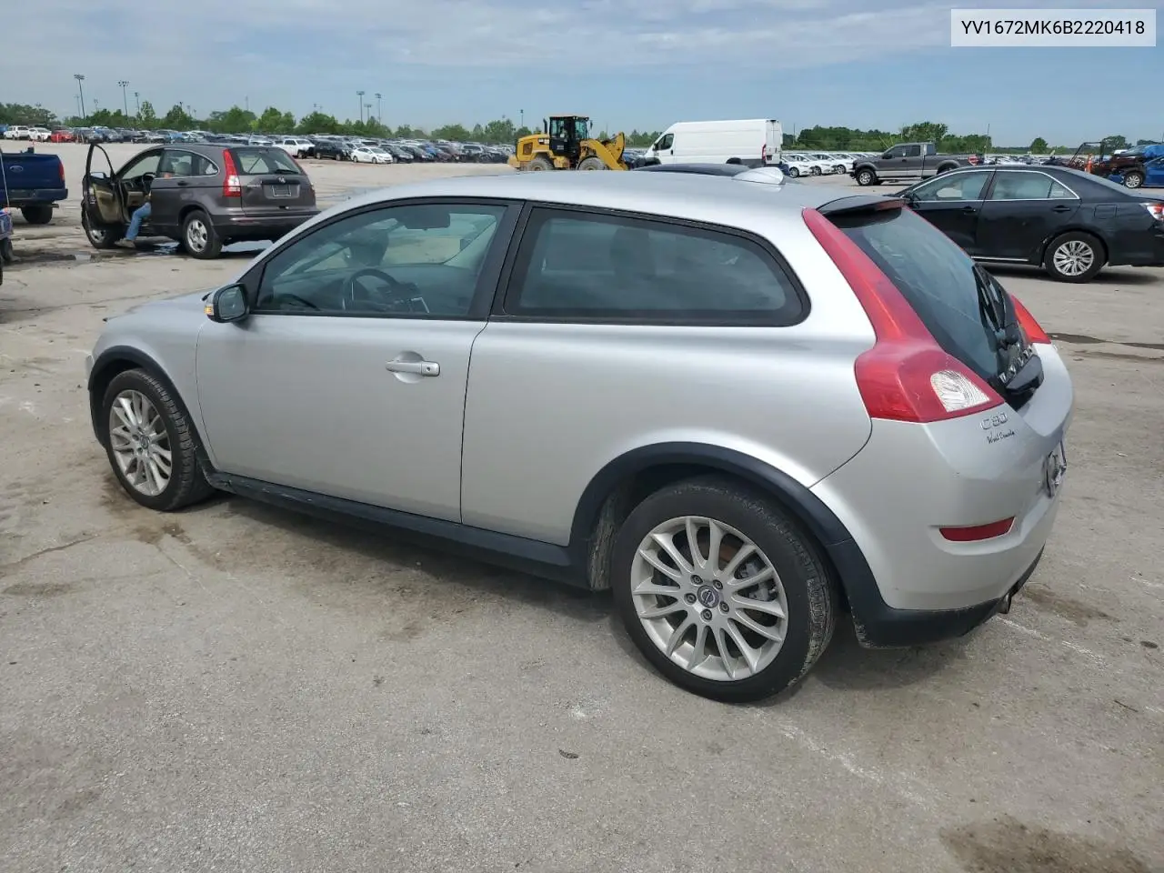 2011 Volvo C30 T5 VIN: YV1672MK6B2220418 Lot: 55934145