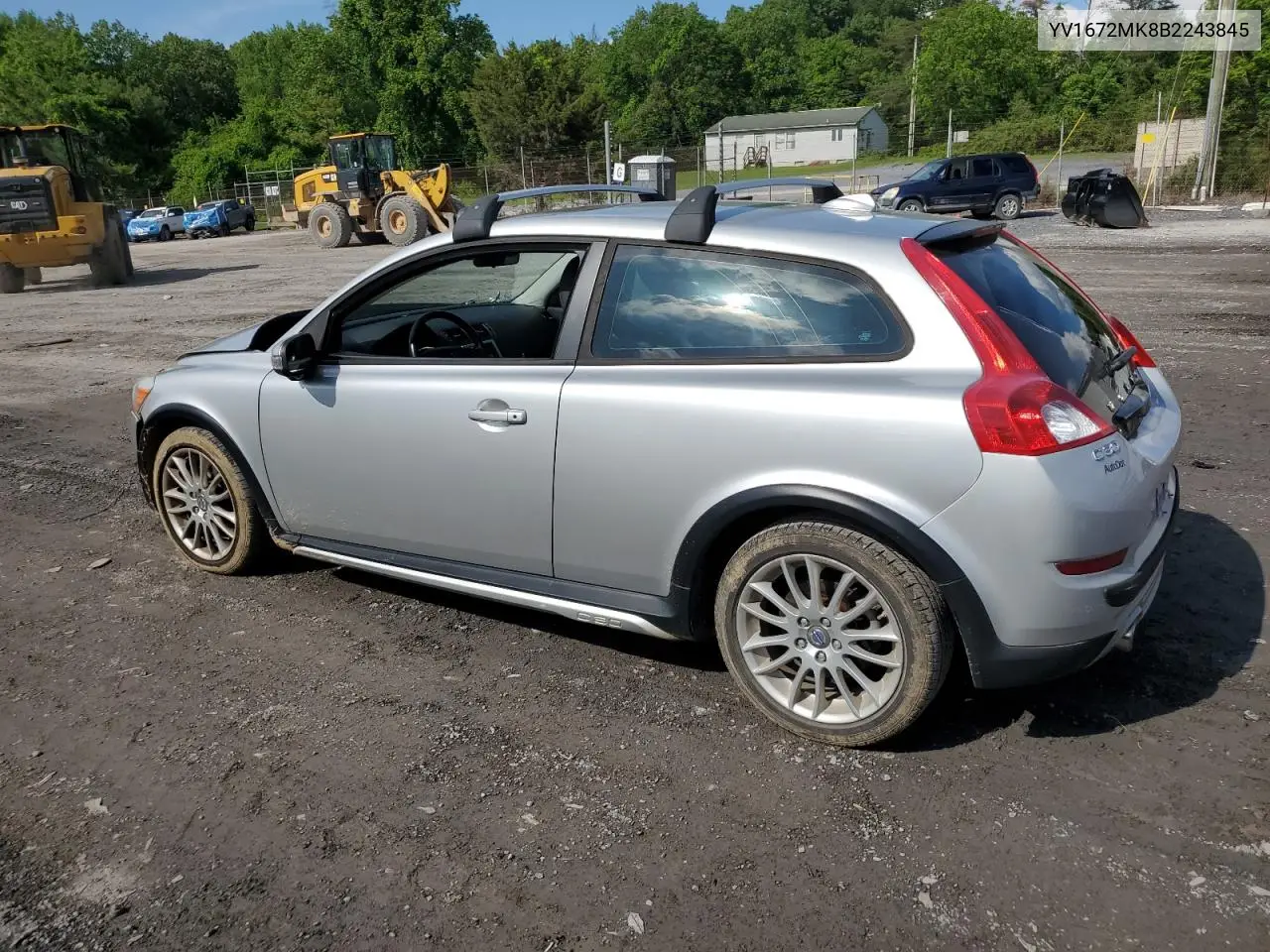 2011 Volvo C30 T5 VIN: YV1672MK8B2243845 Lot: 57031345