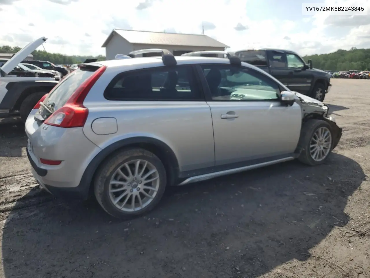 2011 Volvo C30 T5 VIN: YV1672MK8B2243845 Lot: 57031345