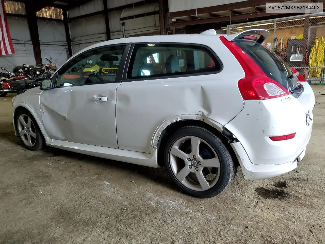 2011 Volvo C30 T5 VIN: YV1672MK9B2184403 Lot: 57529545