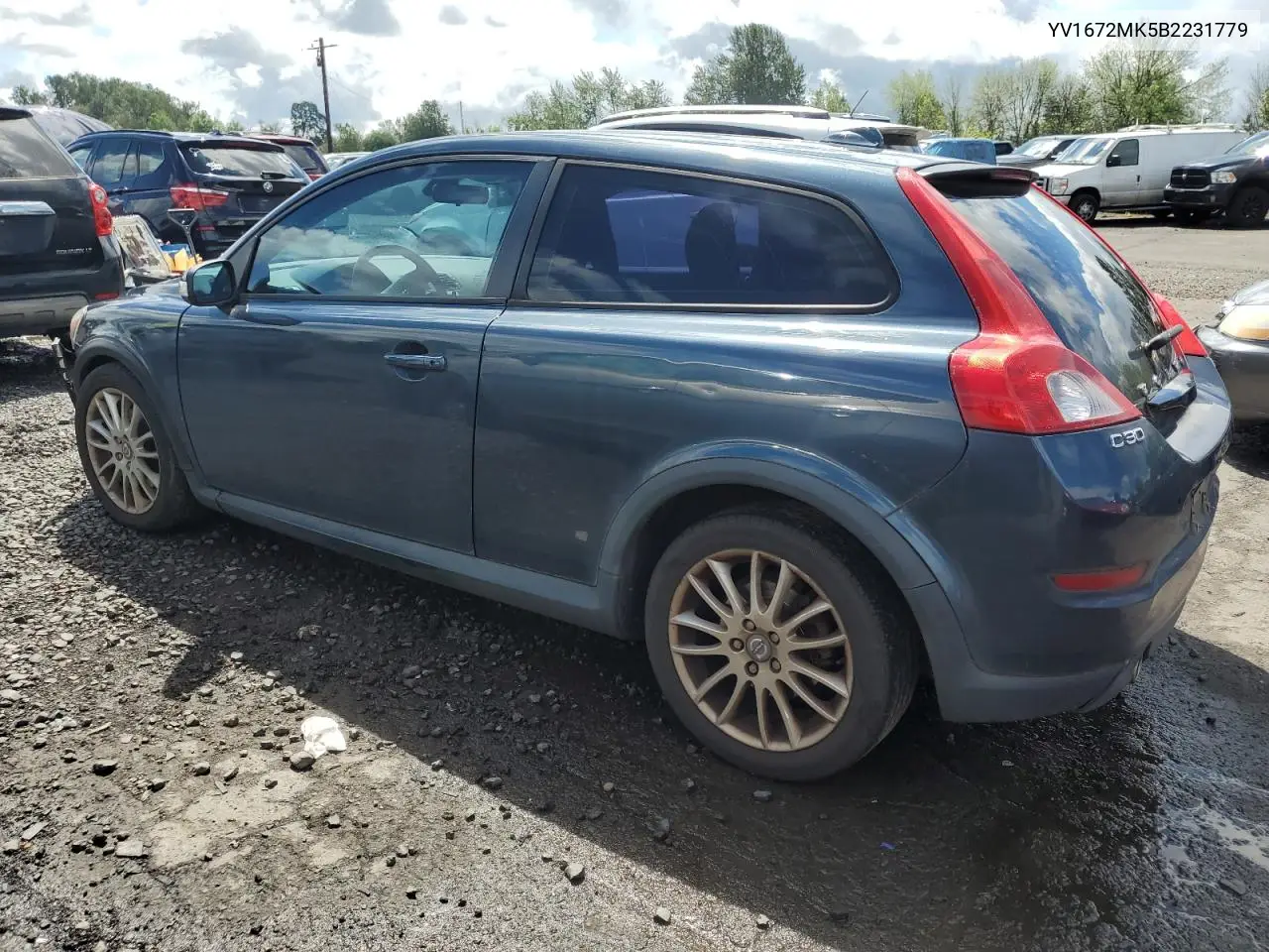 2011 Volvo C30 T5 VIN: YV1672MK5B2231779 Lot: 57533035