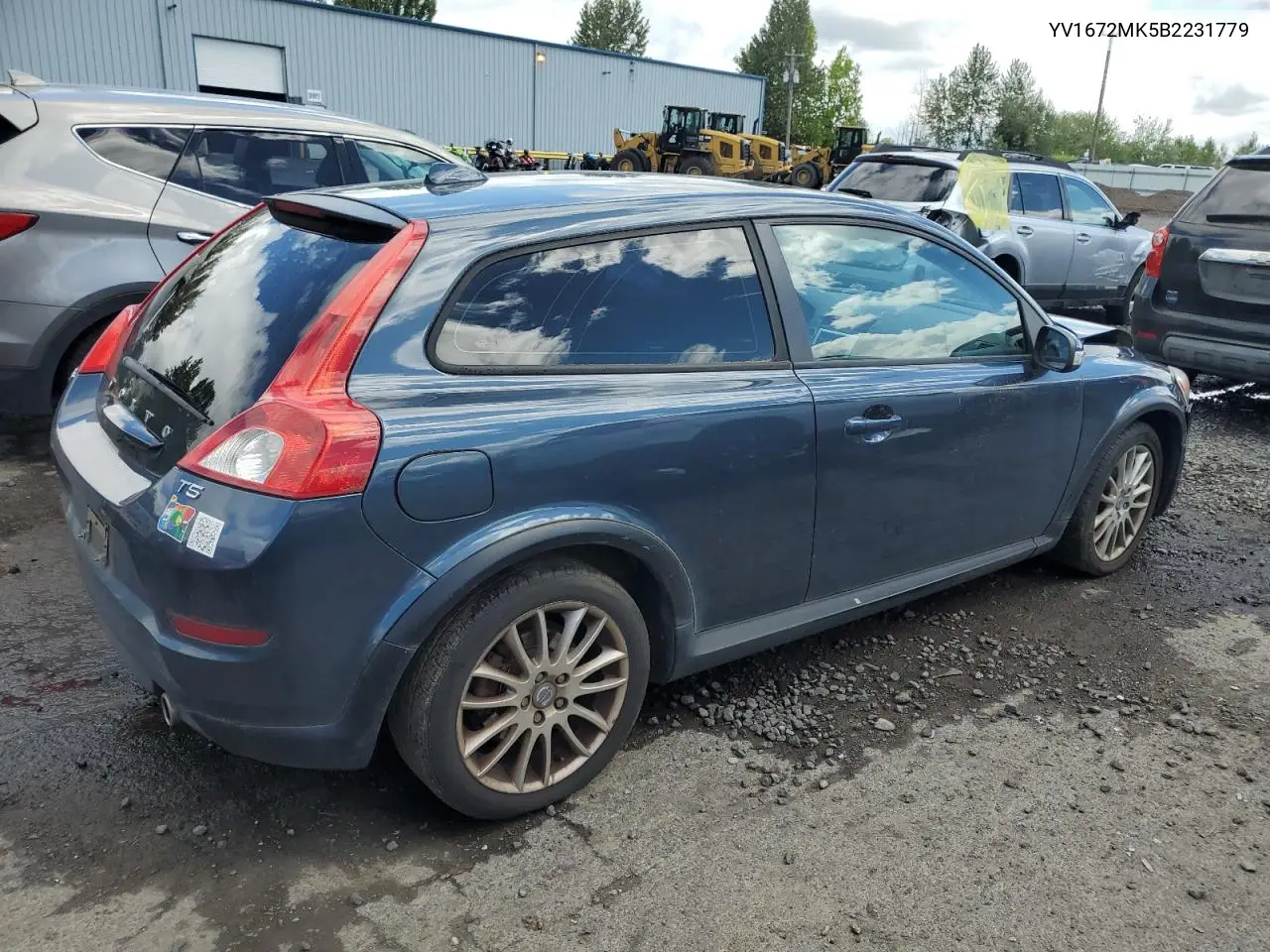 2011 Volvo C30 T5 VIN: YV1672MK5B2231779 Lot: 57533035