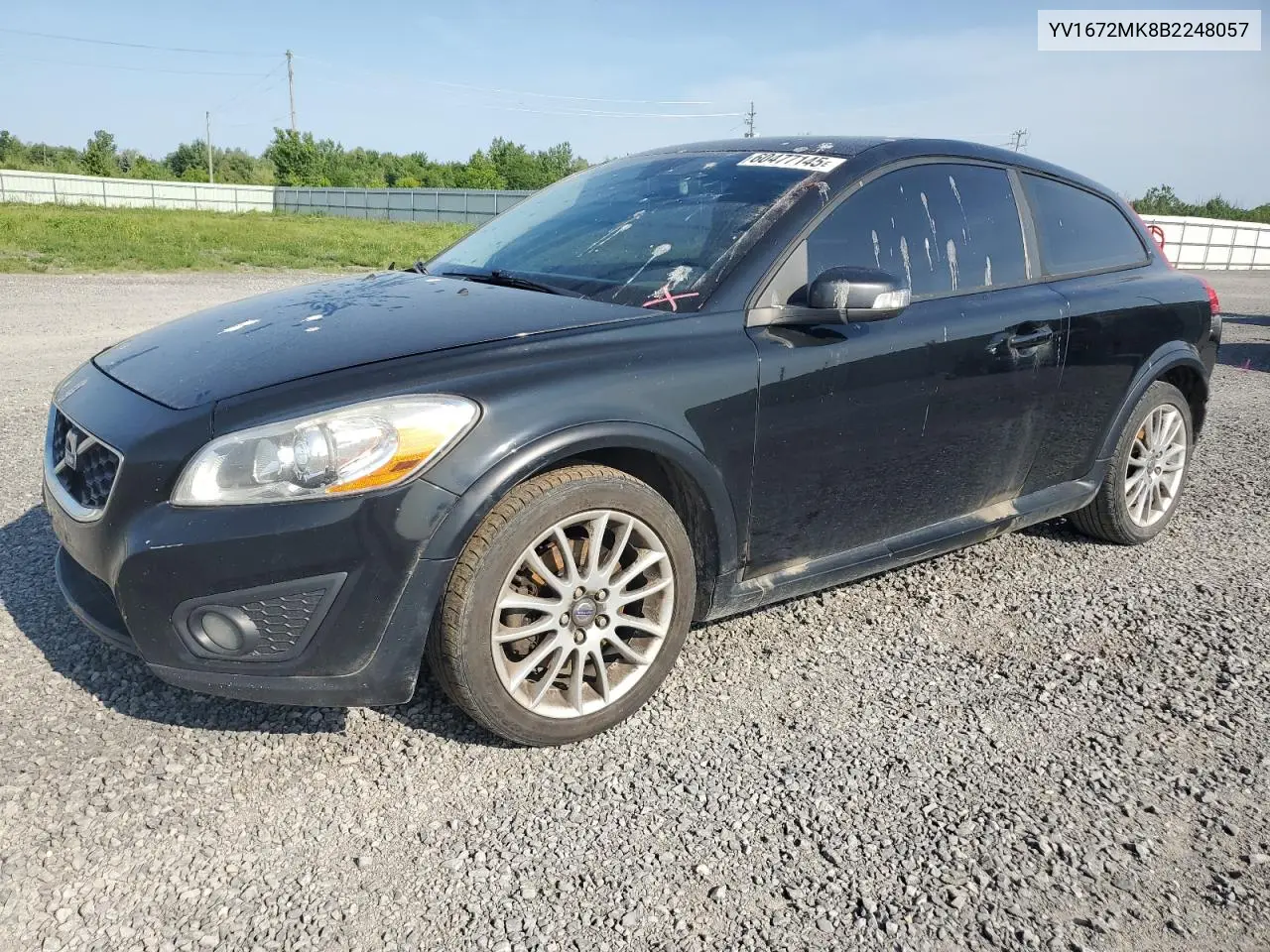 2011 Volvo C30 T5 VIN: YV1672MK8B2248057 Lot: 60477145