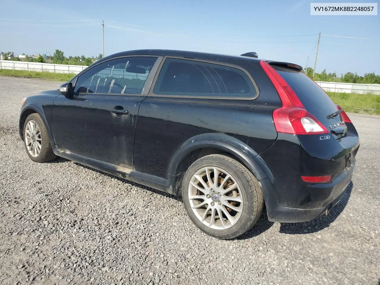 2011 Volvo C30 T5 VIN: YV1672MK8B2248057 Lot: 60477145